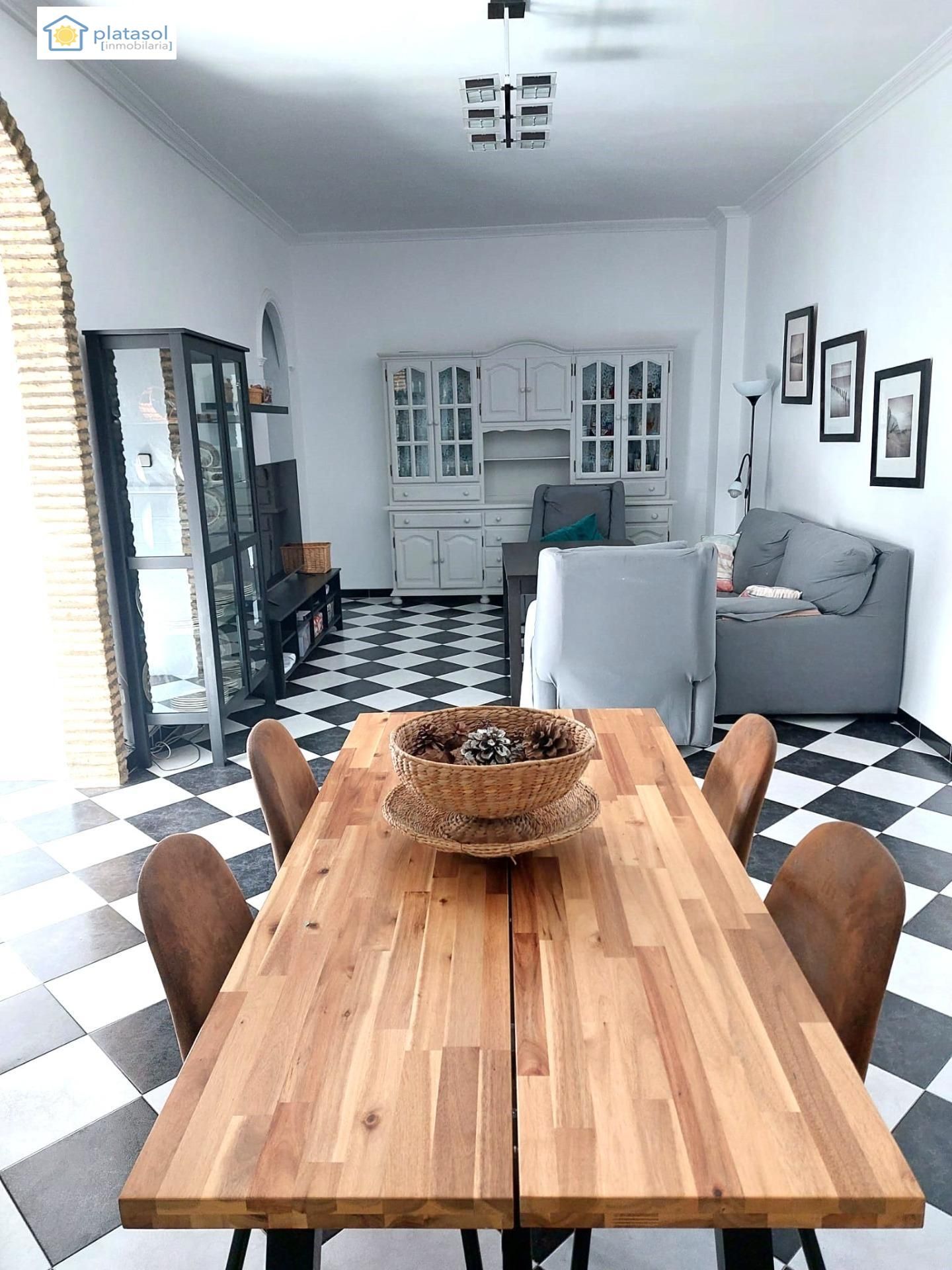 Dining room of Flat to rent in Gerena  with Private garden