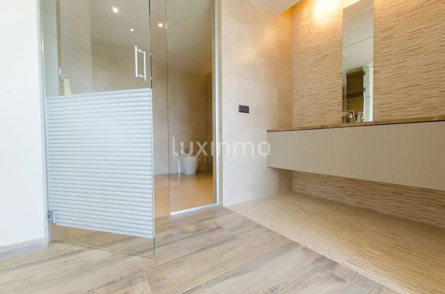 Badezimmer von Haus oder Chalet zum Verkauf in Altea mit Klimaanlage, Heizung und Privatgarten
