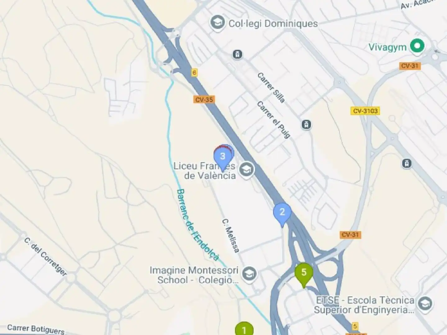 Vista exterior de Piso en venta en Paterna