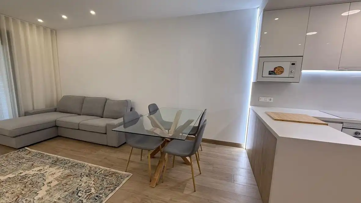 Sala de estar de Planta baja de alquiler en Finestrat con Aire acondicionado, Calefacción y Trastero