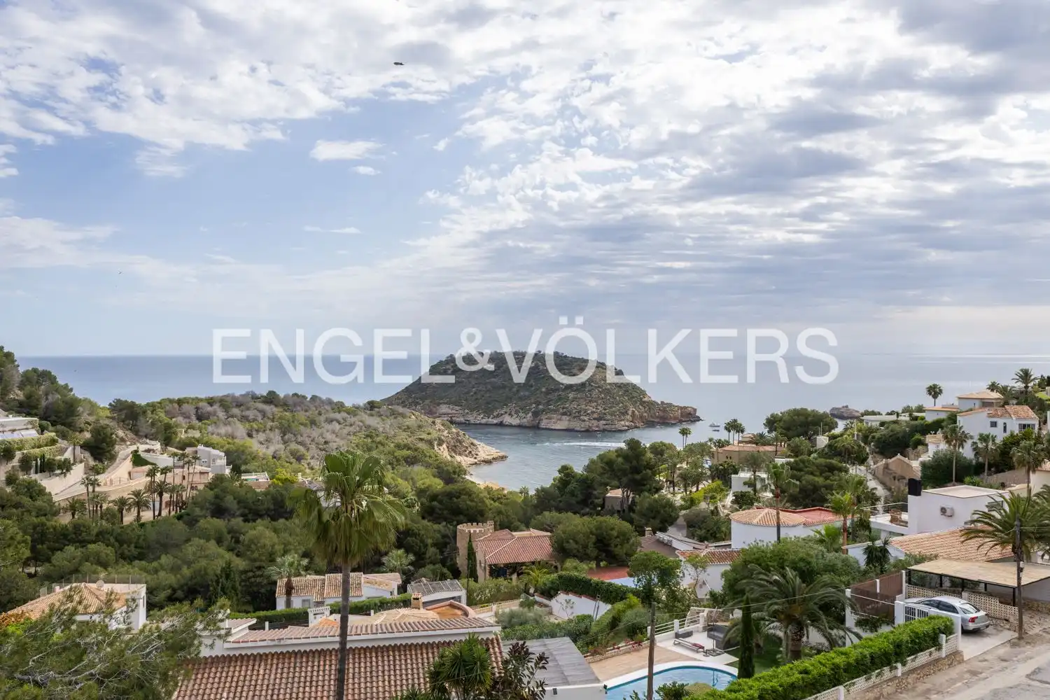 Vista exterior de Casa o xalet en venda en Jávea / Xàbia amb Aire condicionat, Calefacció i Jardí privat