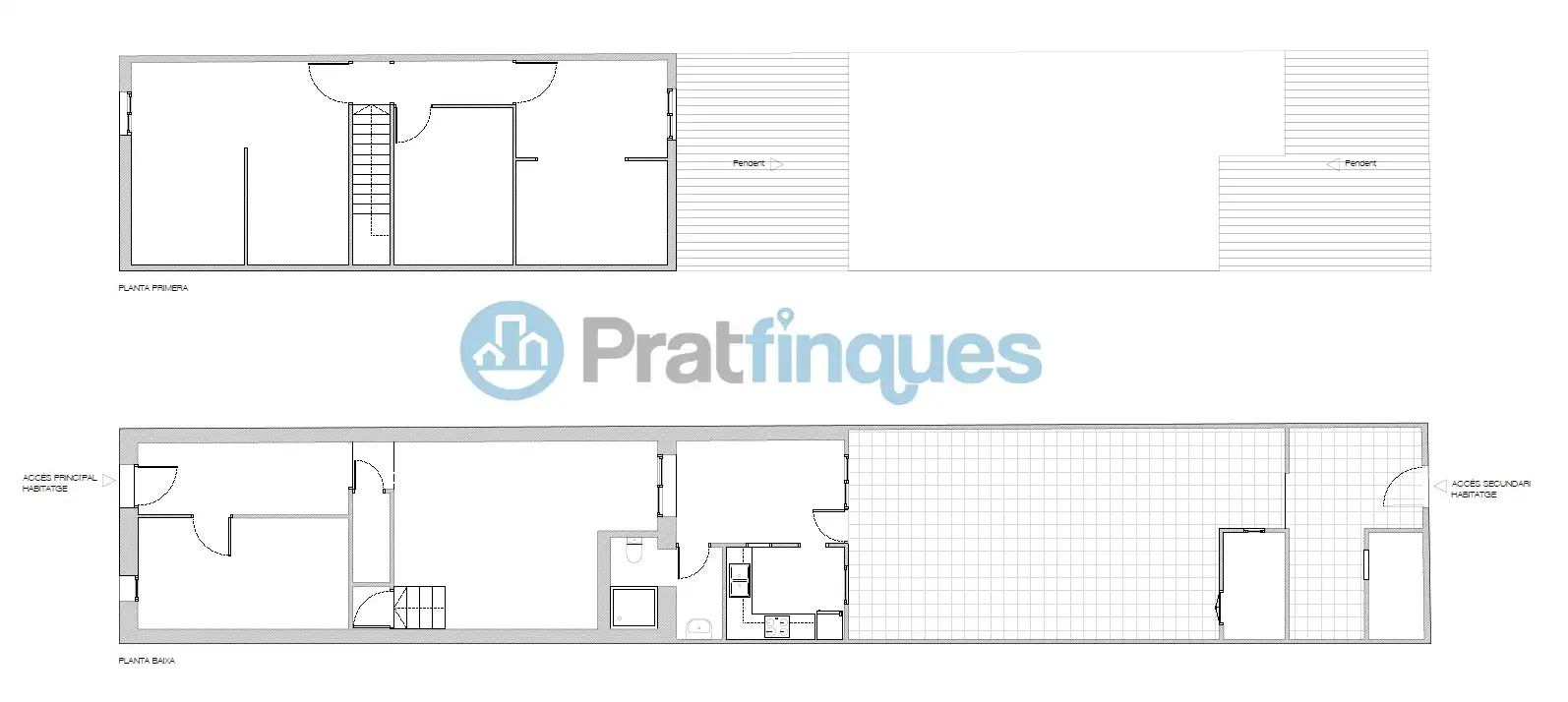 Houses for sale in El Prat de Llobregat  with Heating, Private garden and Terrace