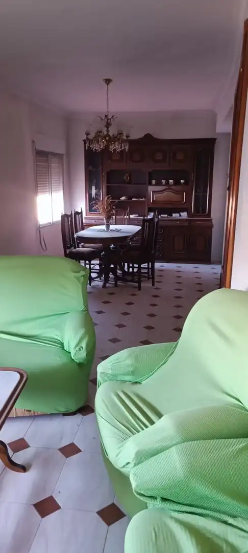 Sala d'estar de Pis en venda en Honrubia amb Moblat i Balcó