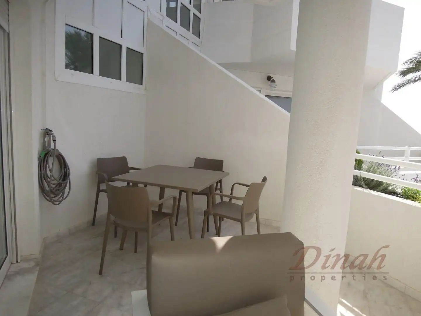 Terrasse von Wohnungen zur Miete in Altea mit Klimaanlage, Heizung und Möbliert