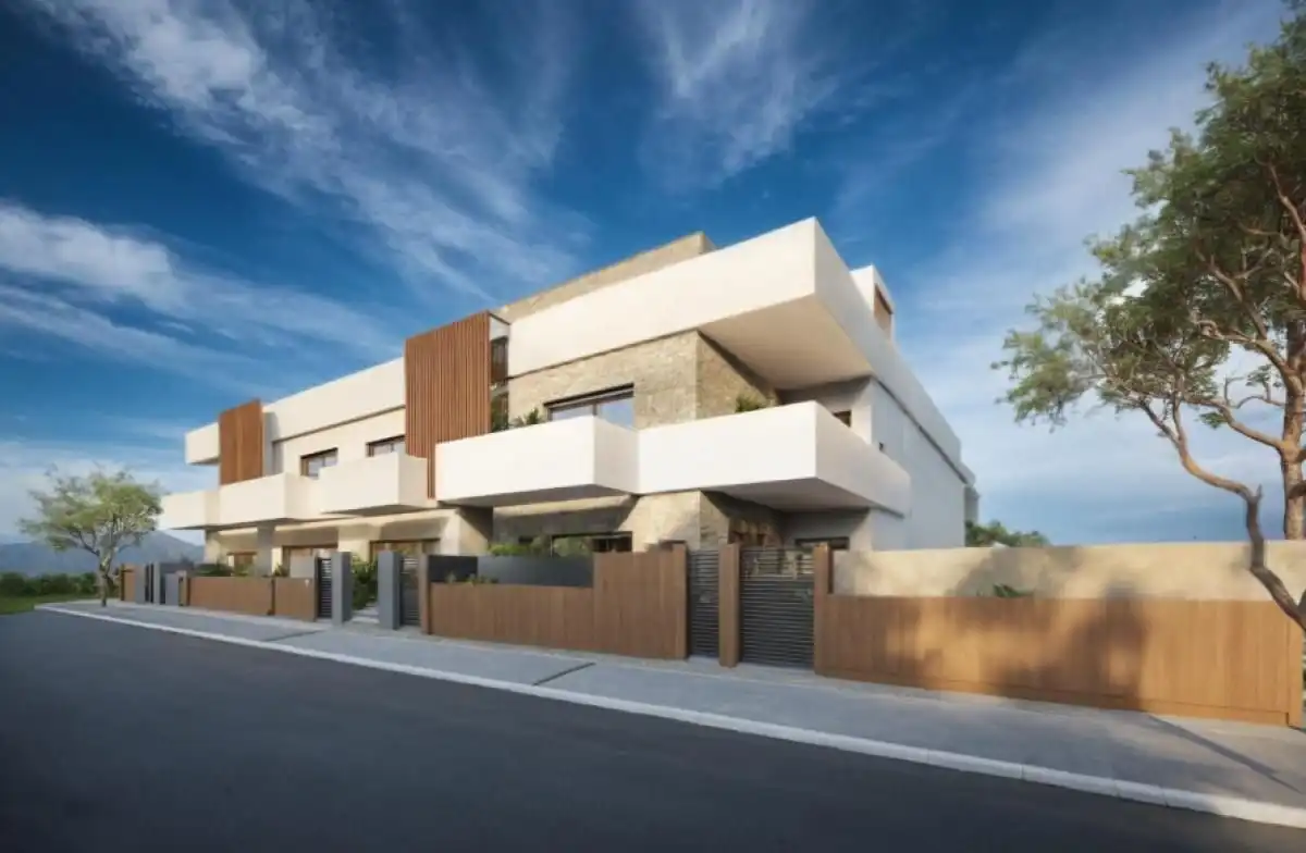 Exterior view of Ground floor for sale in San Pedro del Pinatar  with Air Conditioner, Private garden and Terrace