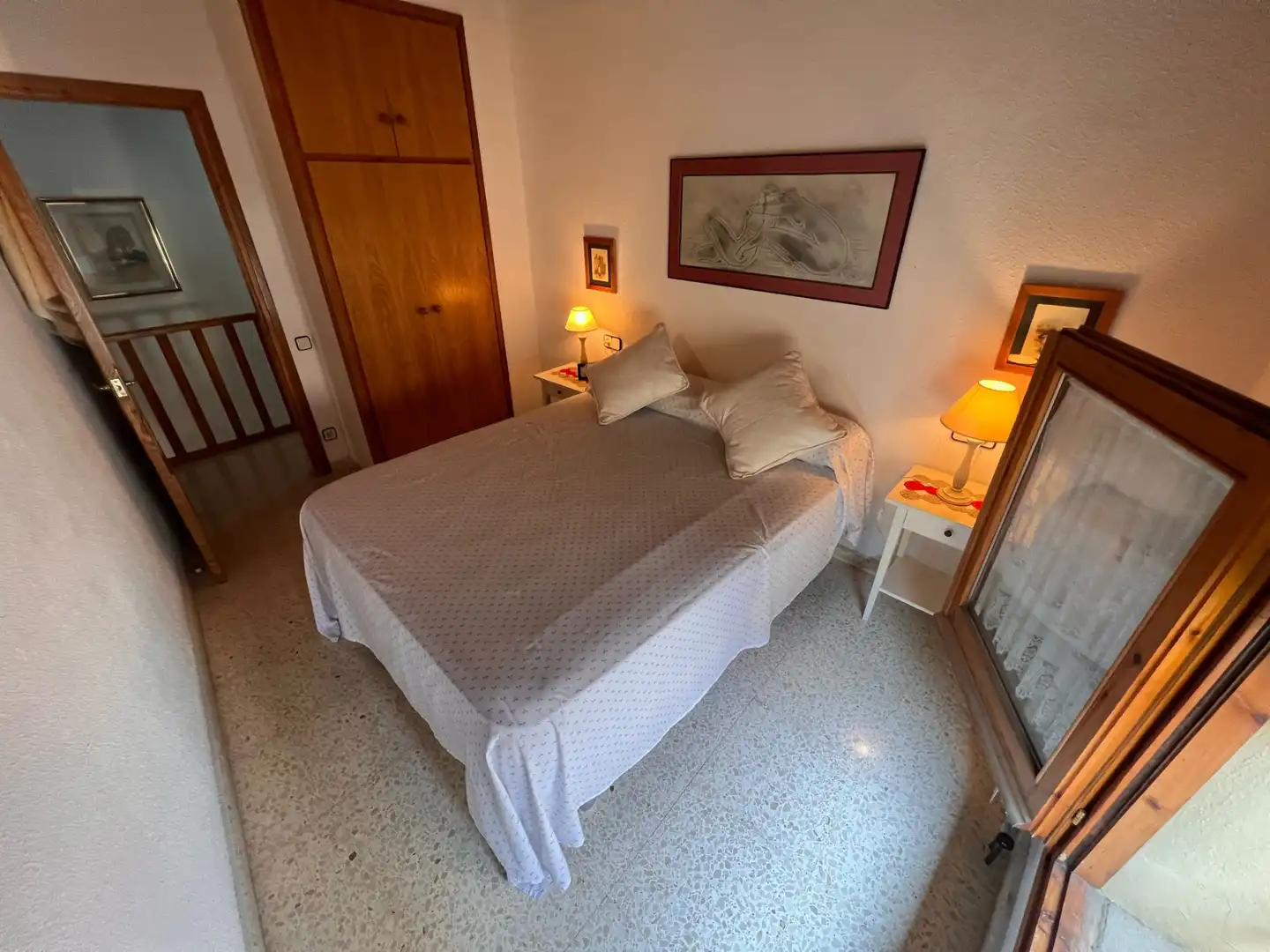 Habitación de Casa adosada en venta en Sant Pau de Segúries con Calefacción, Amueblado y Balcón