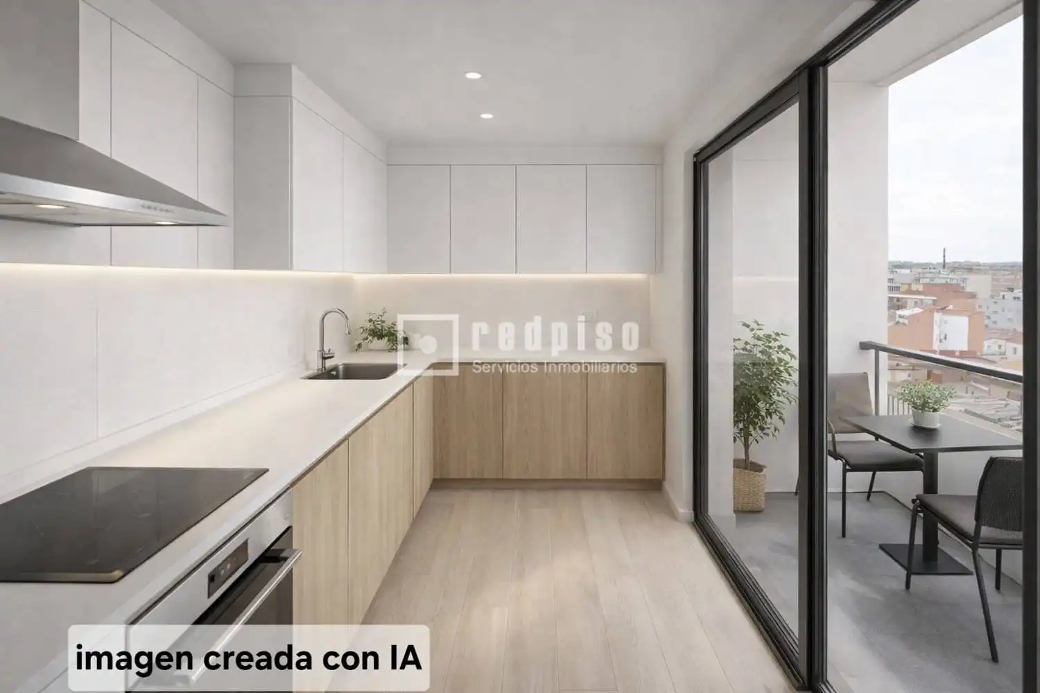 Cuina de Pis en venda en Madrid amb Calefacció, Jardí privat i Parquet