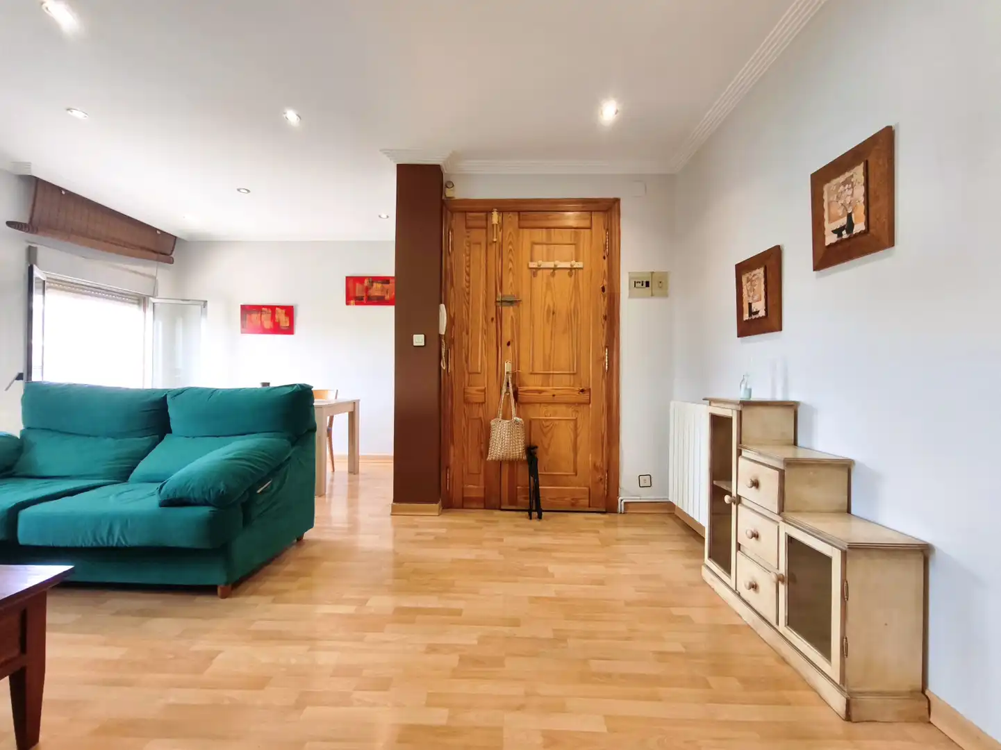 Wohnzimmer von Wohnung zum Verkauf in  Logroño mit Heizung, Parkett und Möbliert