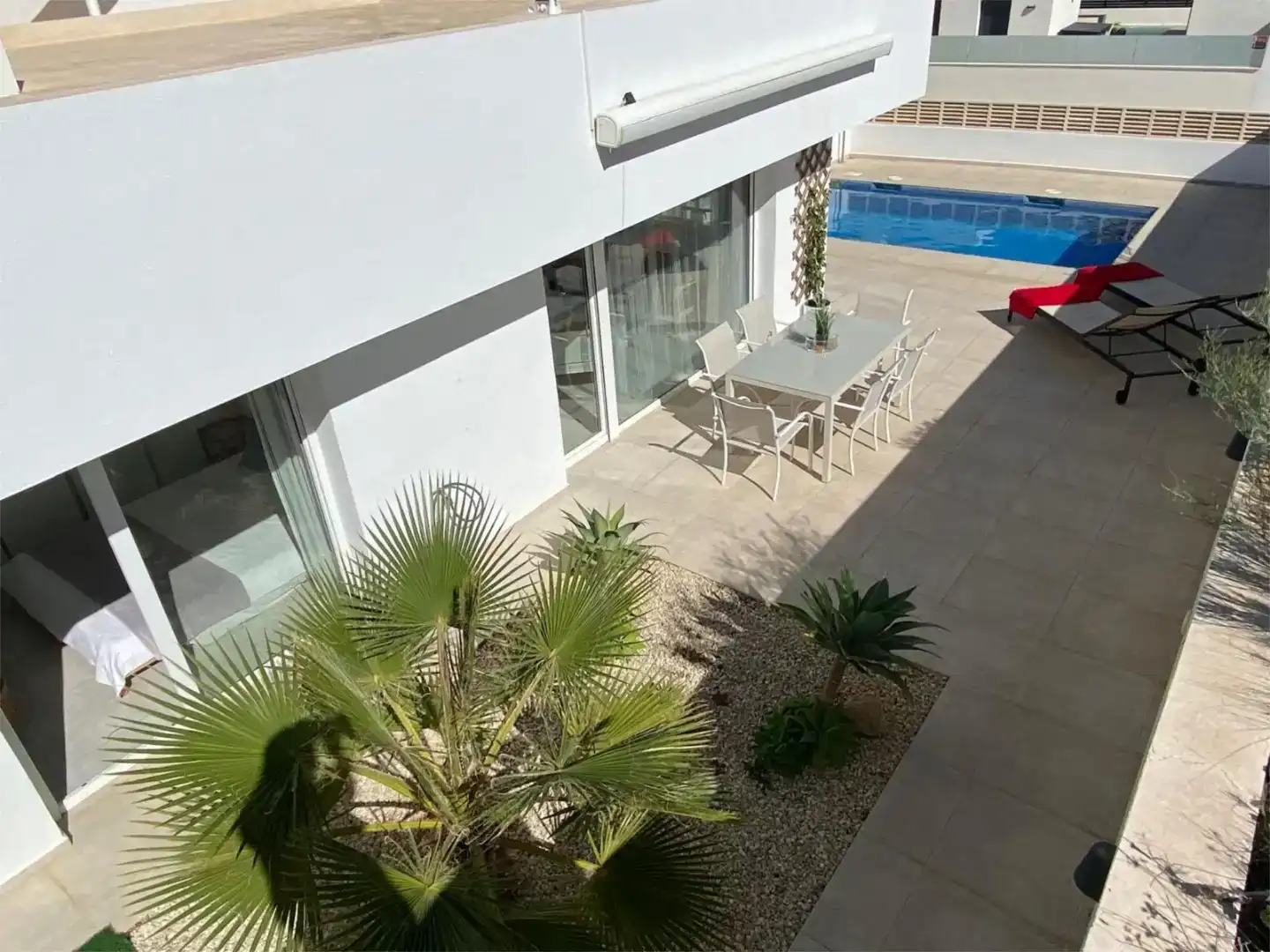 Terrassa de Casa o xalet en venda en La Nucia amb Aire condicionat, Piscina i Balcó