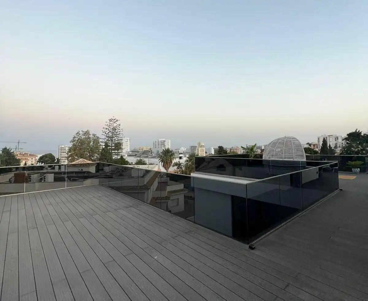 Terraza de Casa o chalet en venta en Benalmádena con Aire acondicionado, Calefacción y Jardín privado