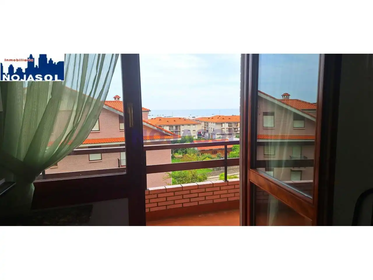 Terrassa de Apartament de lloguer en Noja amb Calefacció, Terrassa i Moblat