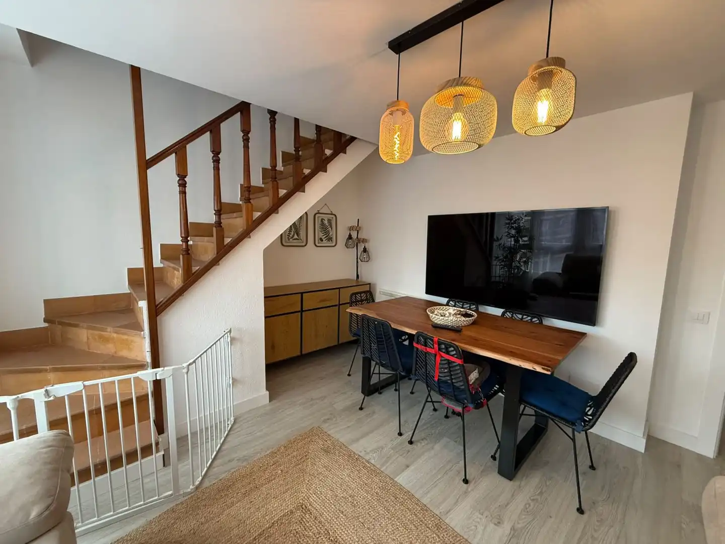Dining room of Duplexes for sale in Noja  with Heating, Parquet flooring and Terrace