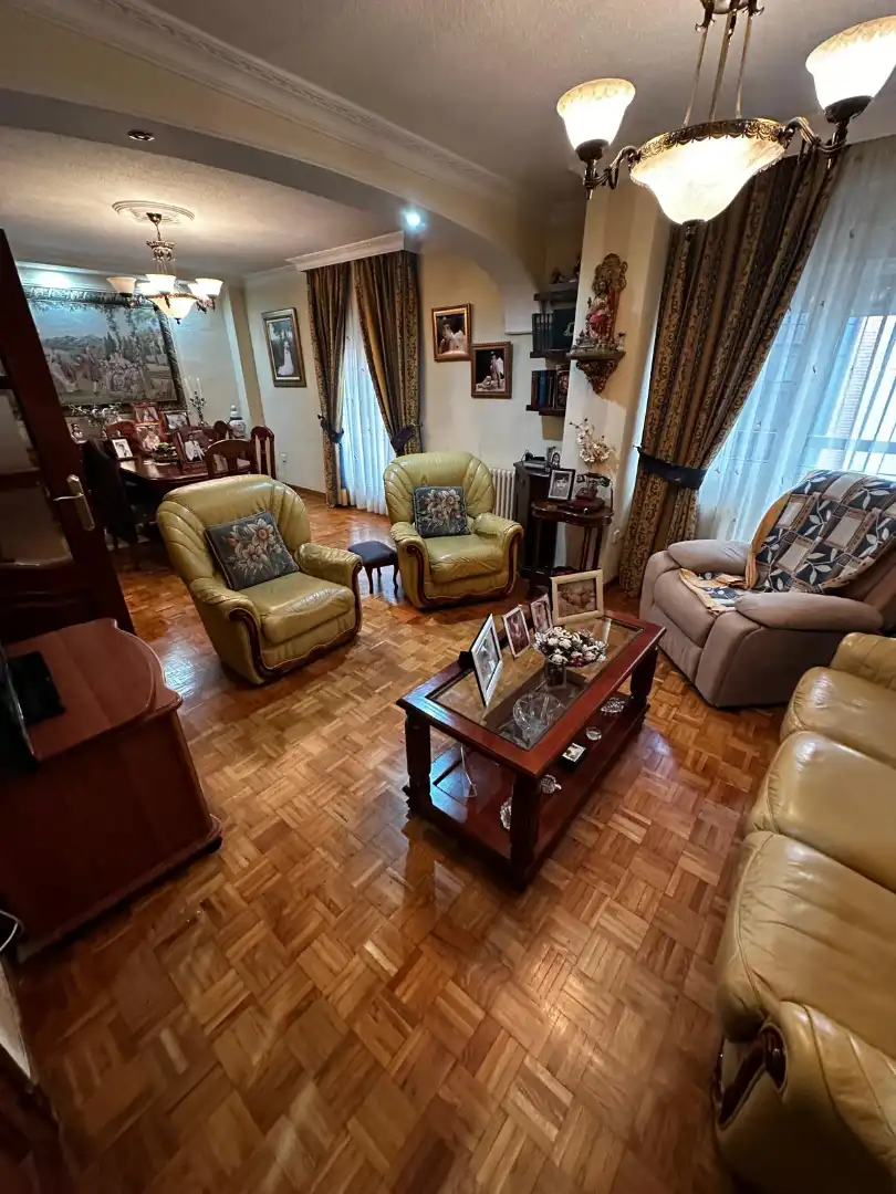 Living room of Flat for sale in Jaén  with Air Conditioner, Heating and Balcony