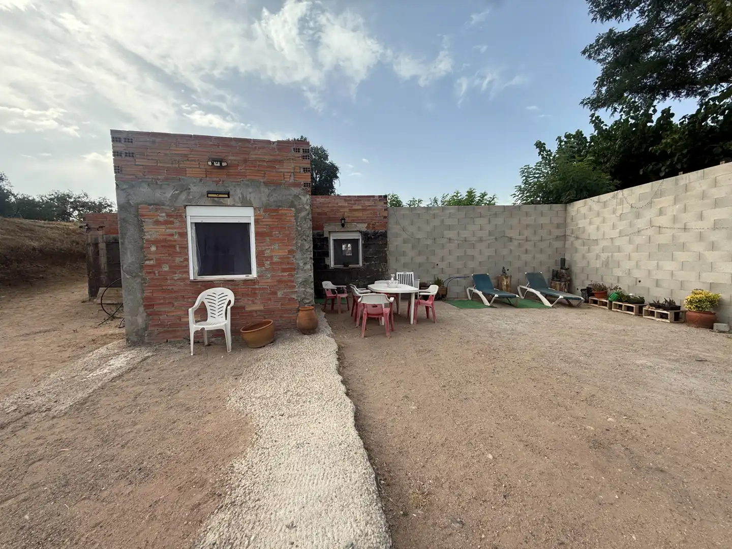 Terrassa de Finca rústica en venda en L'Aleixar amb Calefacció, Jardí privat i Parquet