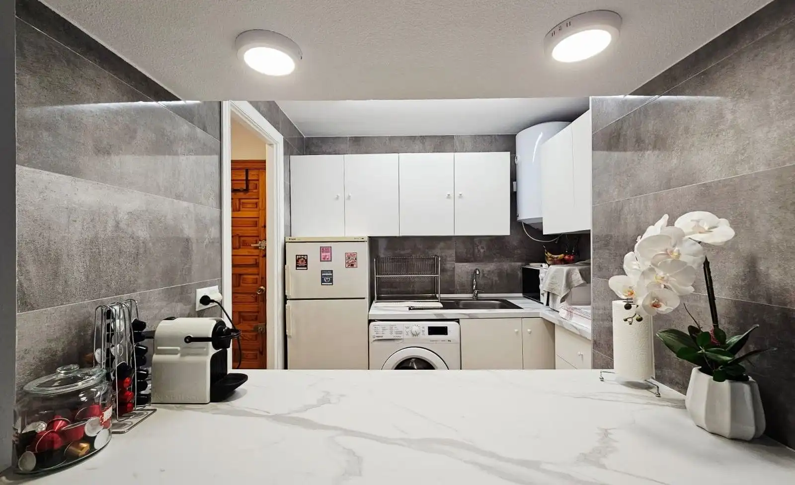 Cuina de Apartament en venda en La Nucia amb Piscina comunitària
