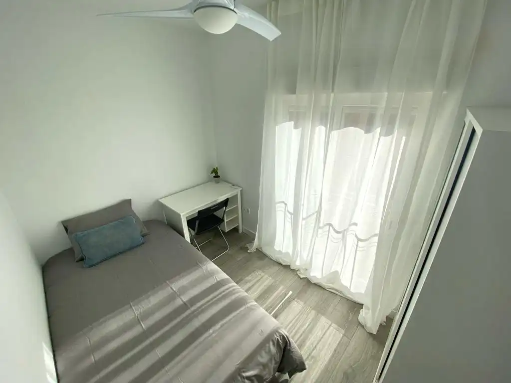 Bedroom of Flat for rent in Madrid  with Heating, Furnished and Oven