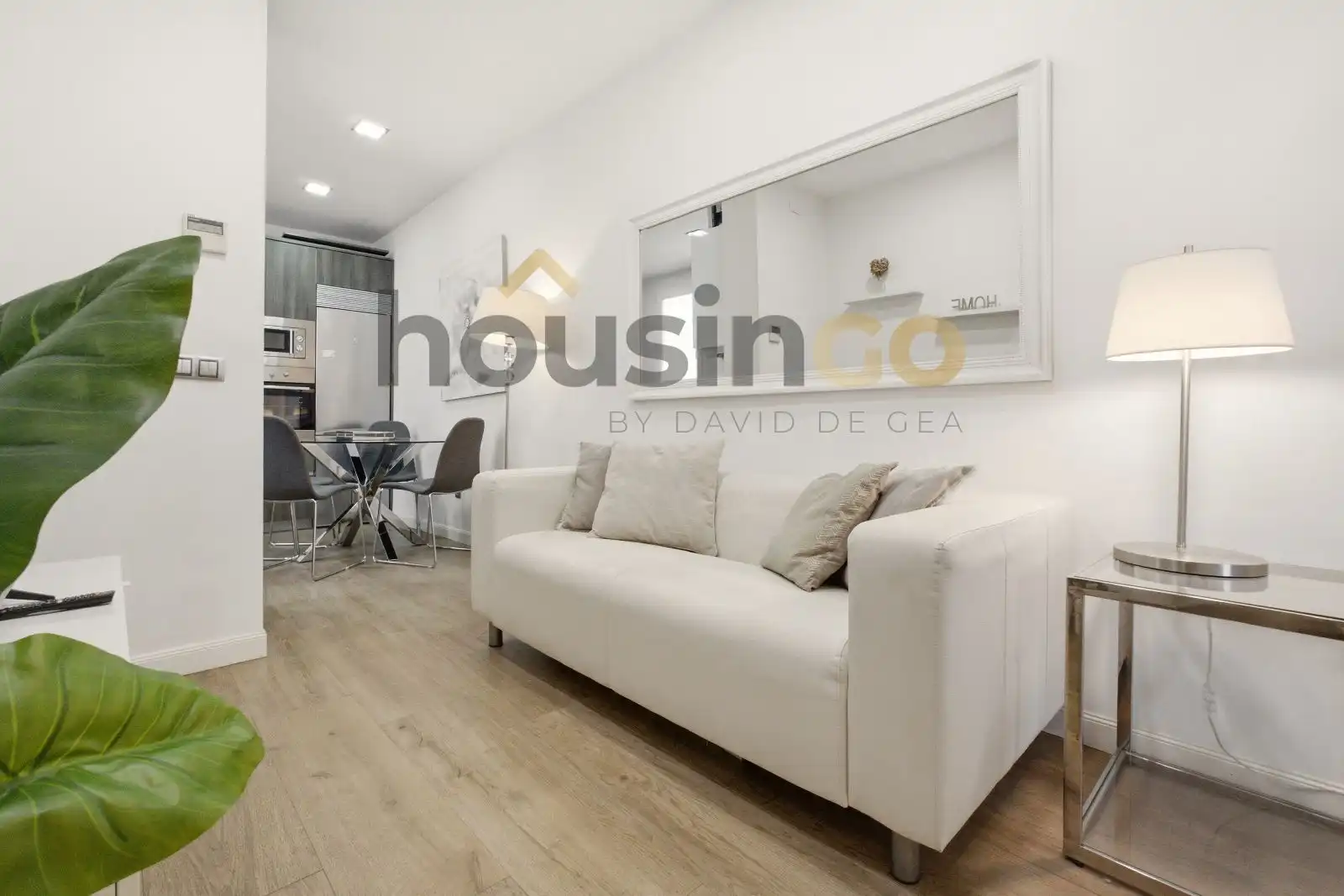Sala de estar de Piso de alquiler en Madrid con Aire acondicionado, Calefacción y Parquet