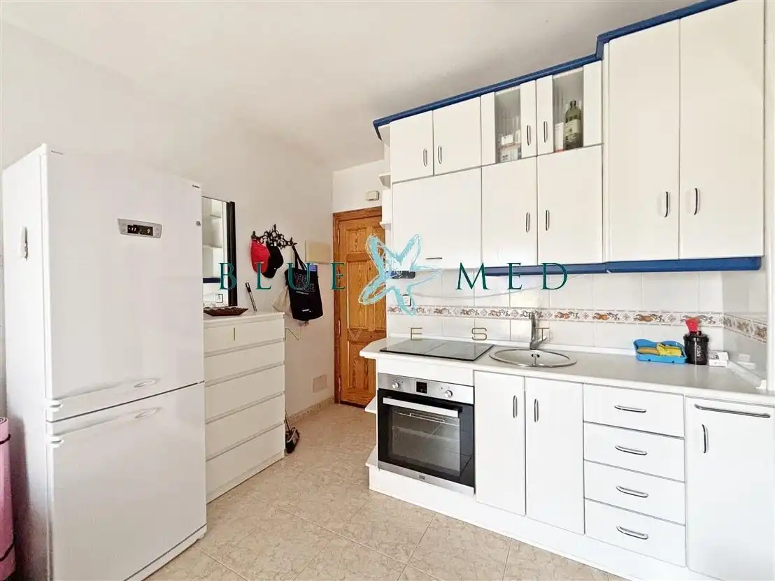 Kitchen of Apartments for sale in Mazarrón  with Terrace and Furnished
