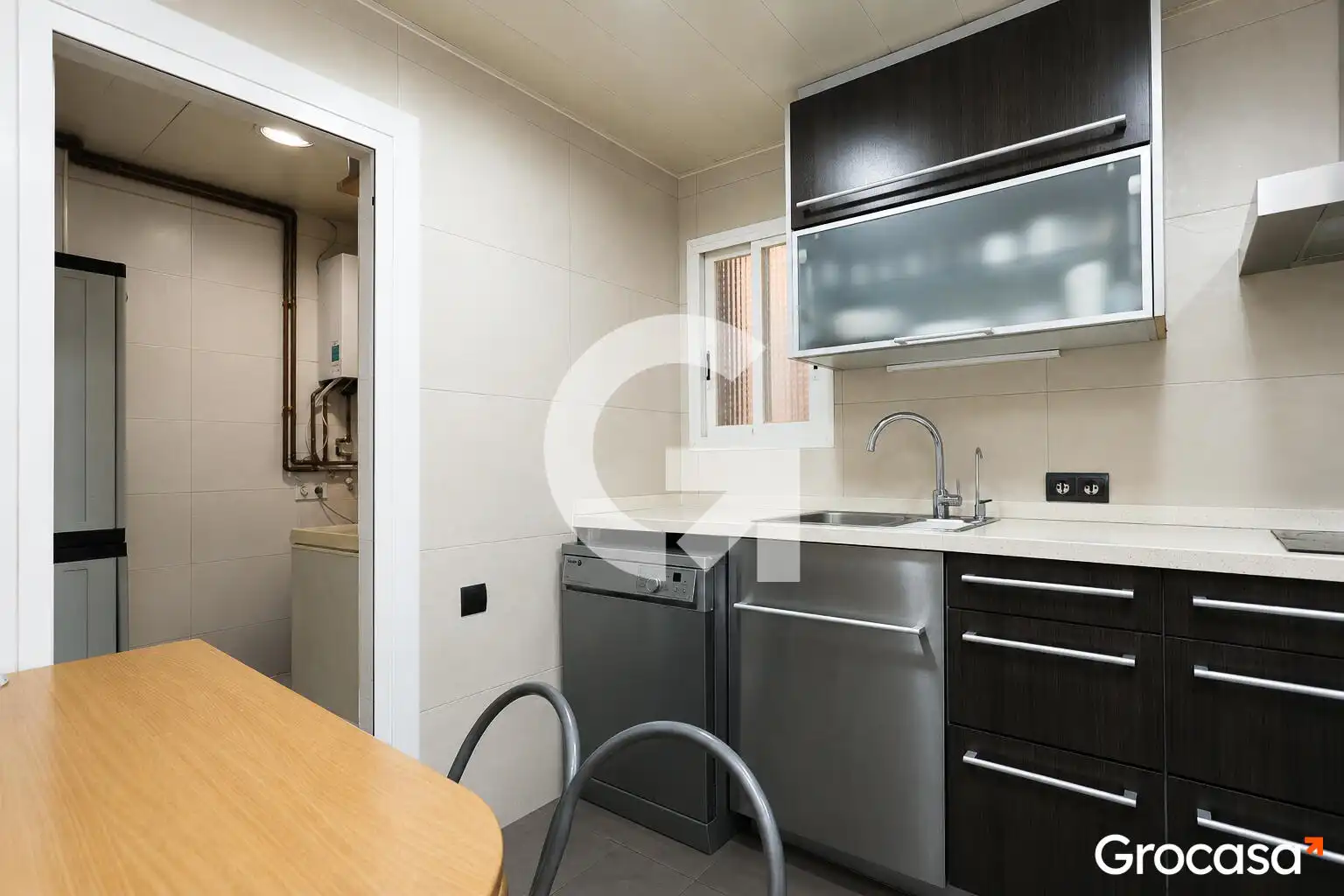 Kitchen of Flat for sale in Gavà  with Air Conditioner, Heating and Oven