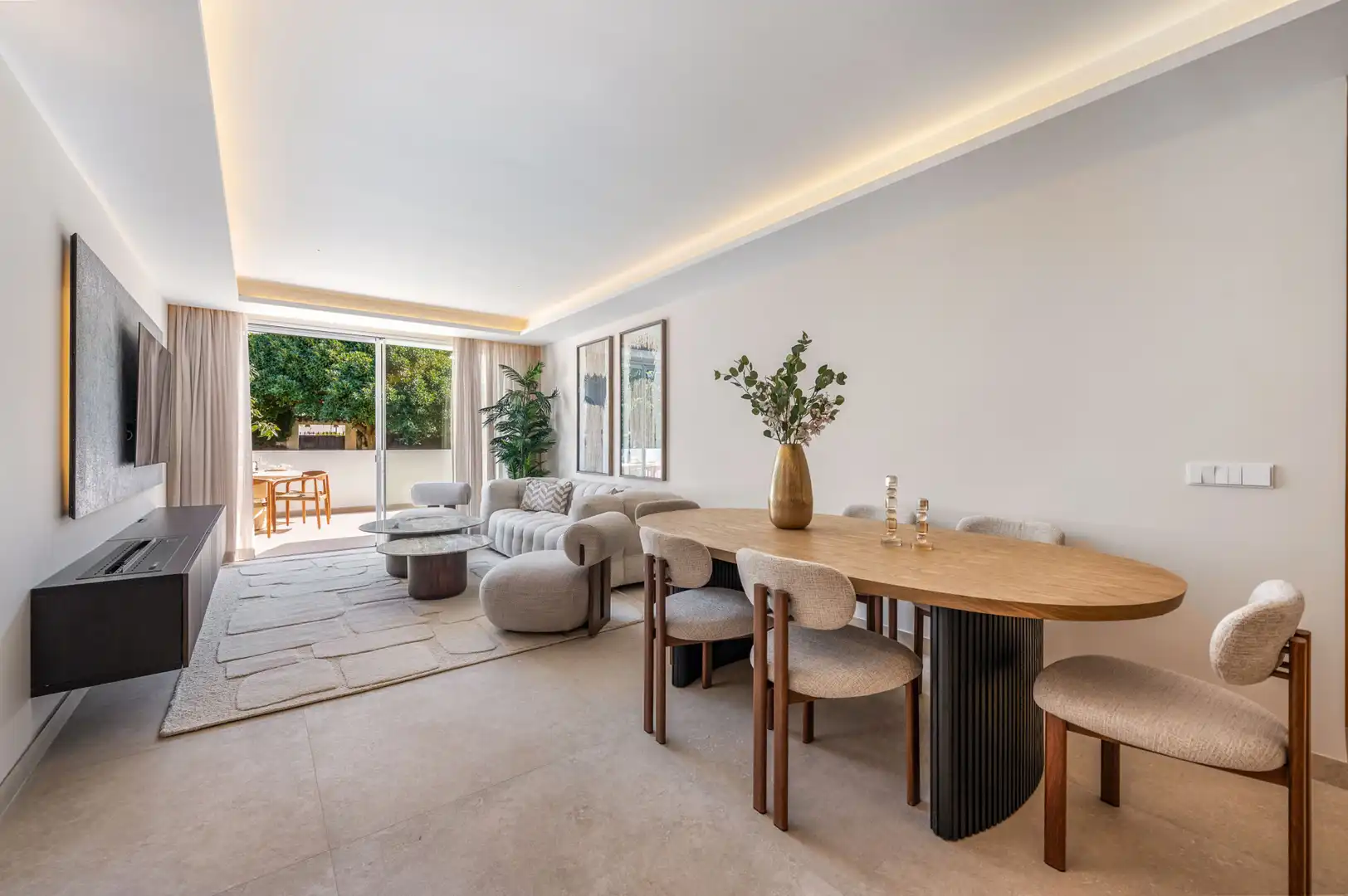 Apartament amb terrassa en venda a Nueva Andalucía