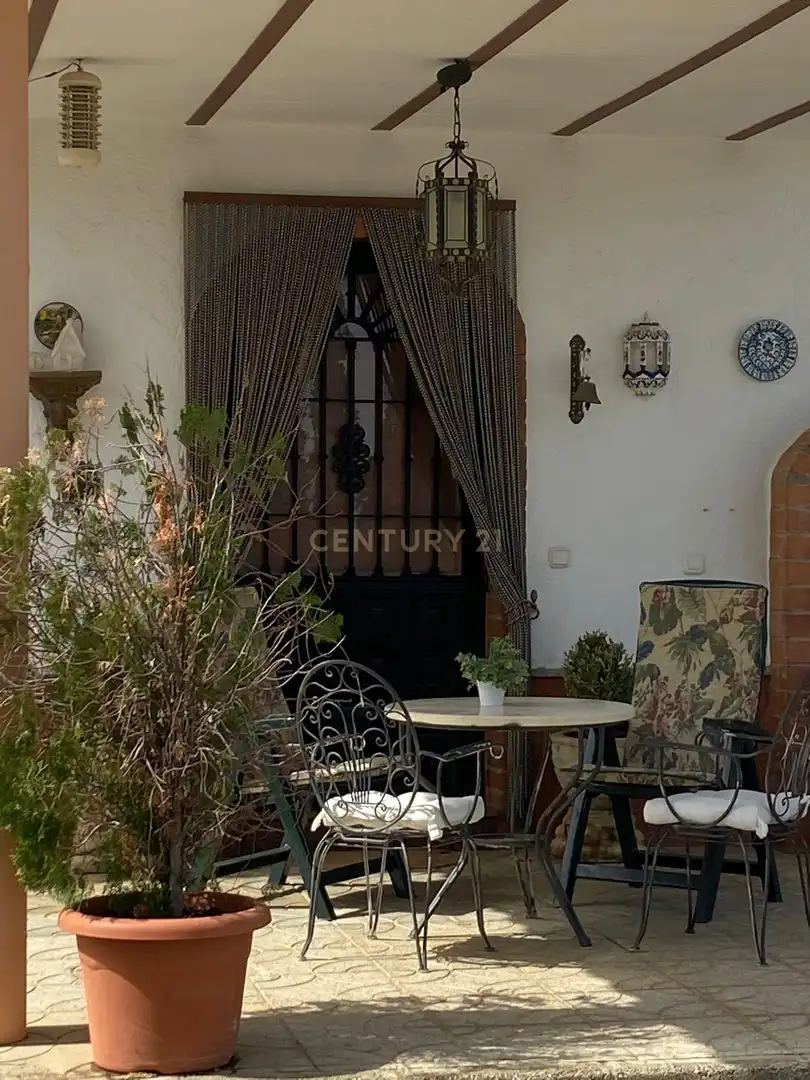 Terraza de Casa o chalet de alquiler en Guadix con Lavadora, Microondas y TV