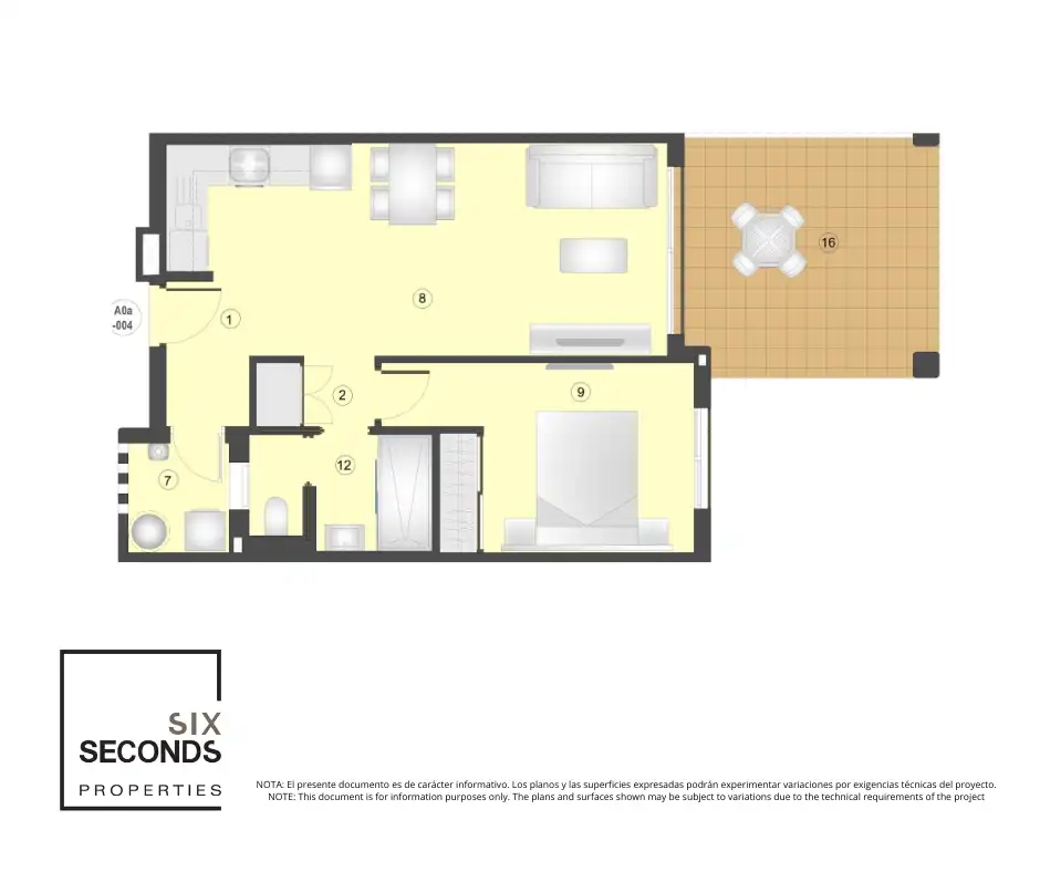 Bungalow with pool for sale in San Juan de los Terreros, imagen 4