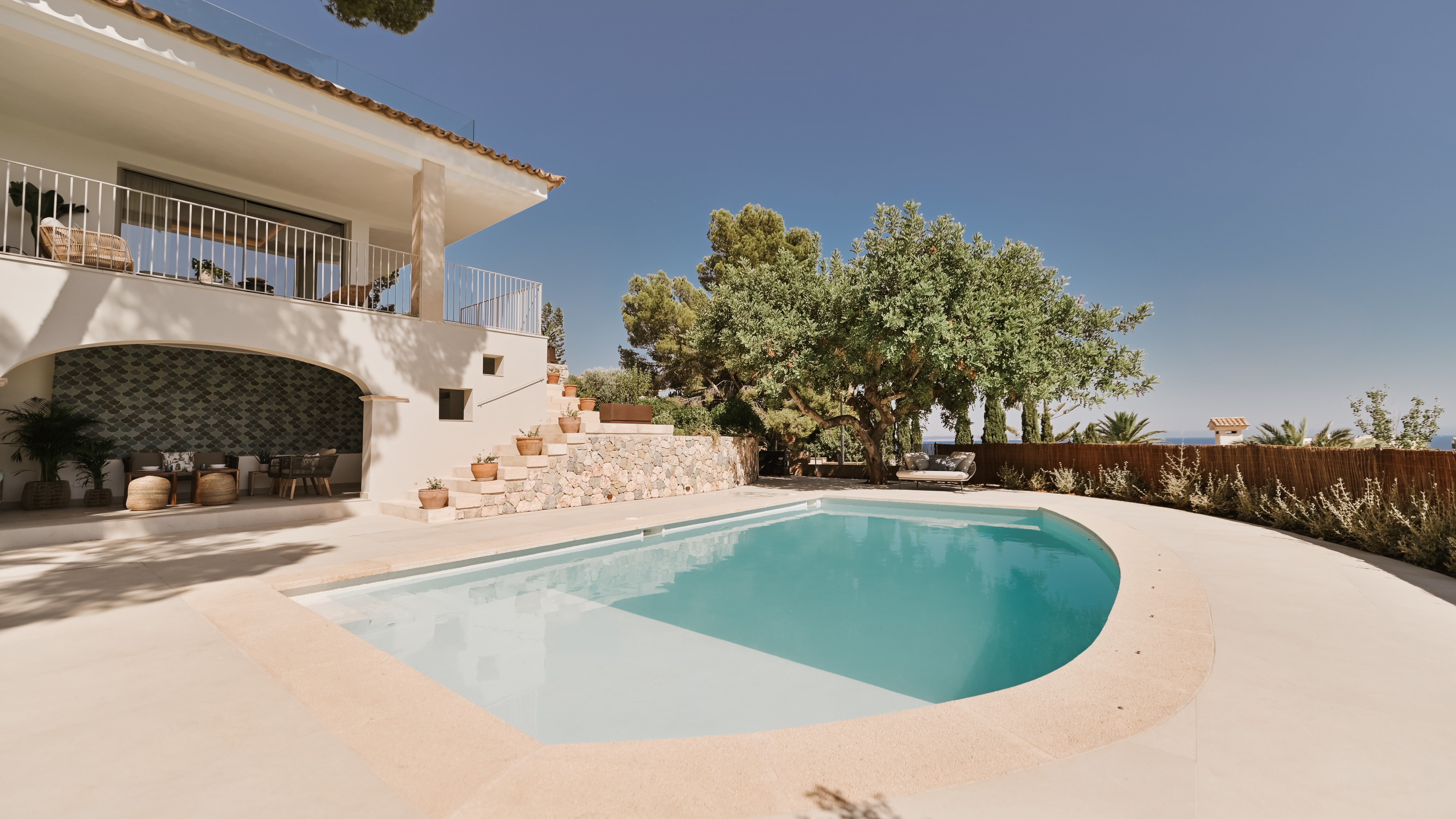 Swimming pool of House or chalet to rent in Calvià  with Air Conditioner, Swimming Pool and Furnished