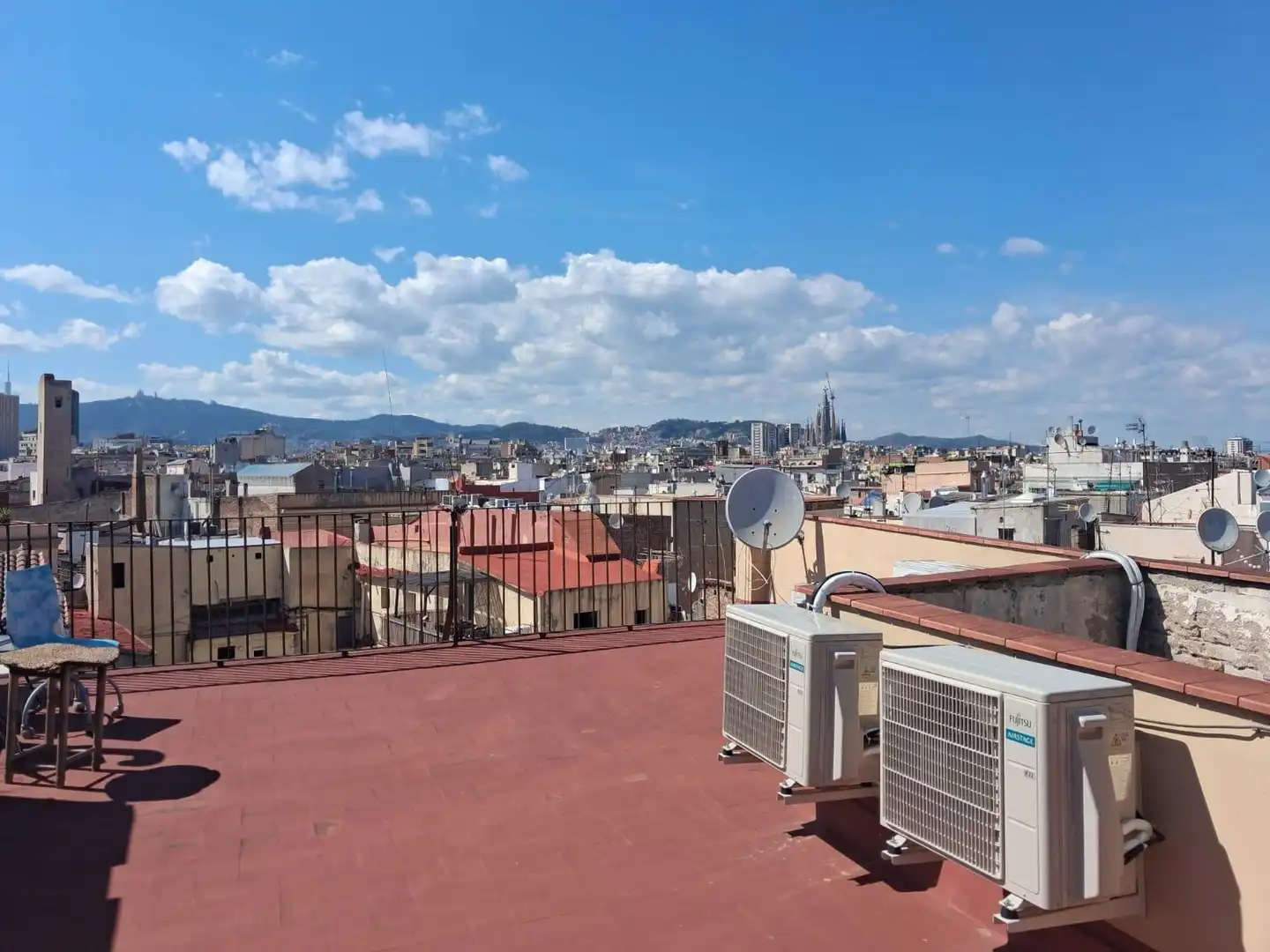 Terrasse von Wohnung zum Verkauf in Barcelona mit Abstellraum und Balkon