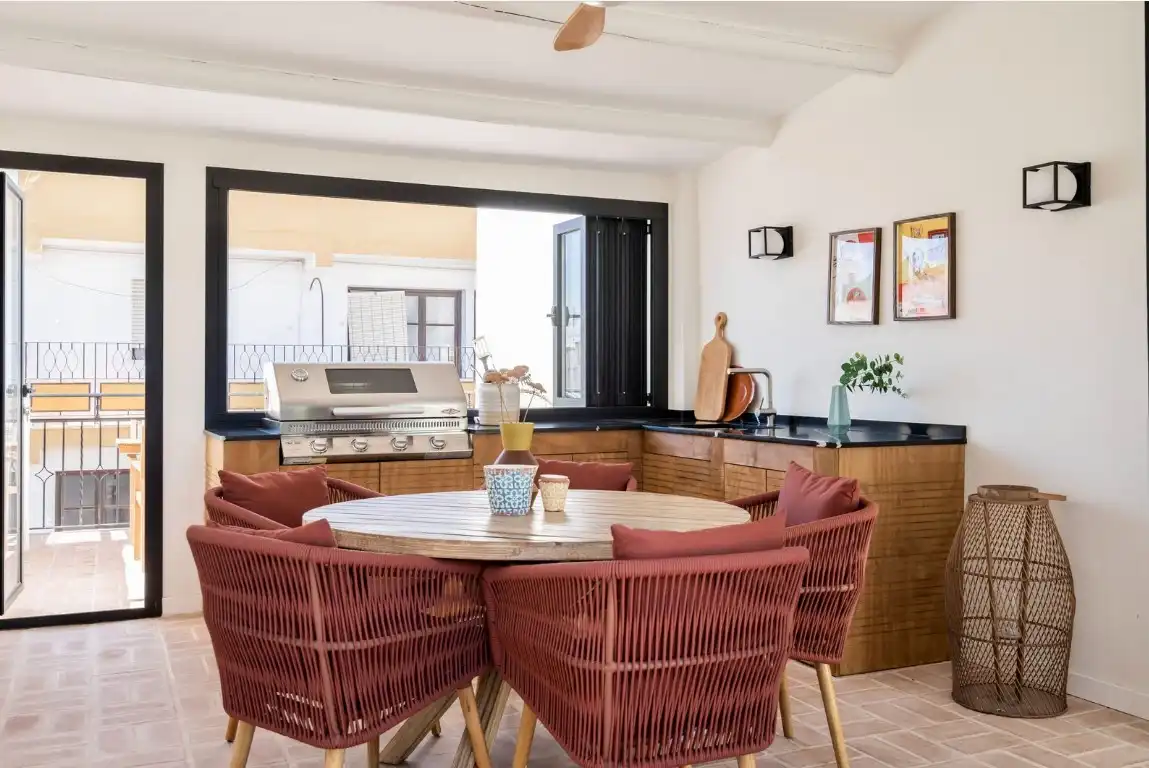 Terraza de Casa adosada en venta en Marbella con Aire acondicionado, Calefacción y Terraza