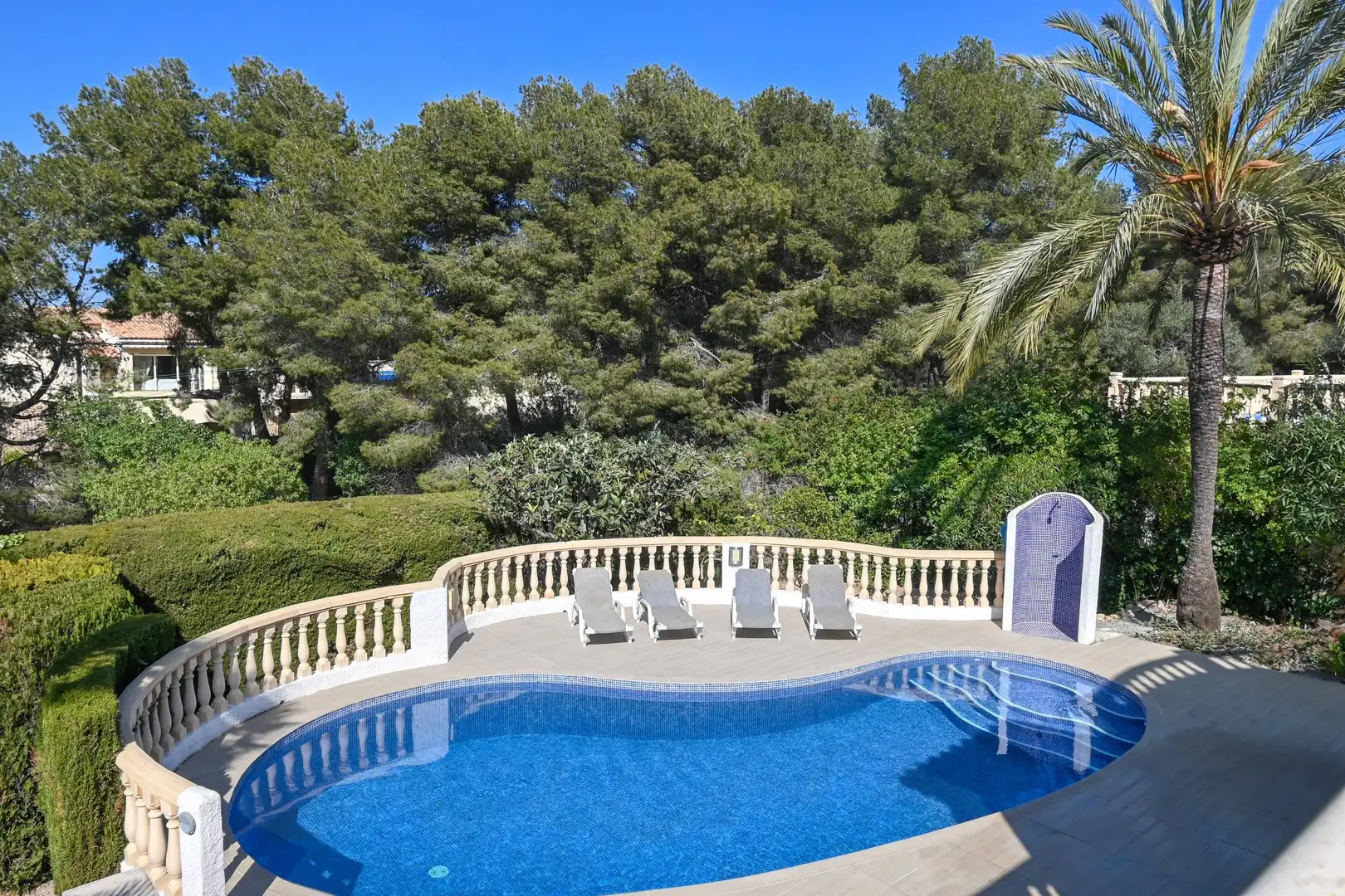 Swimming pool of Houses for sale in Jávea / Xàbia  with Air Conditioner, Private garden and Terrace
