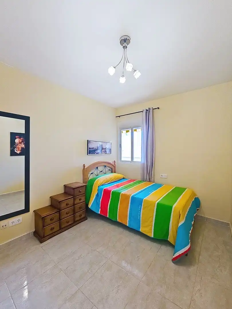 Bedroom of Flat for sale in Miramar  with Air Conditioner, Heating and Terrace