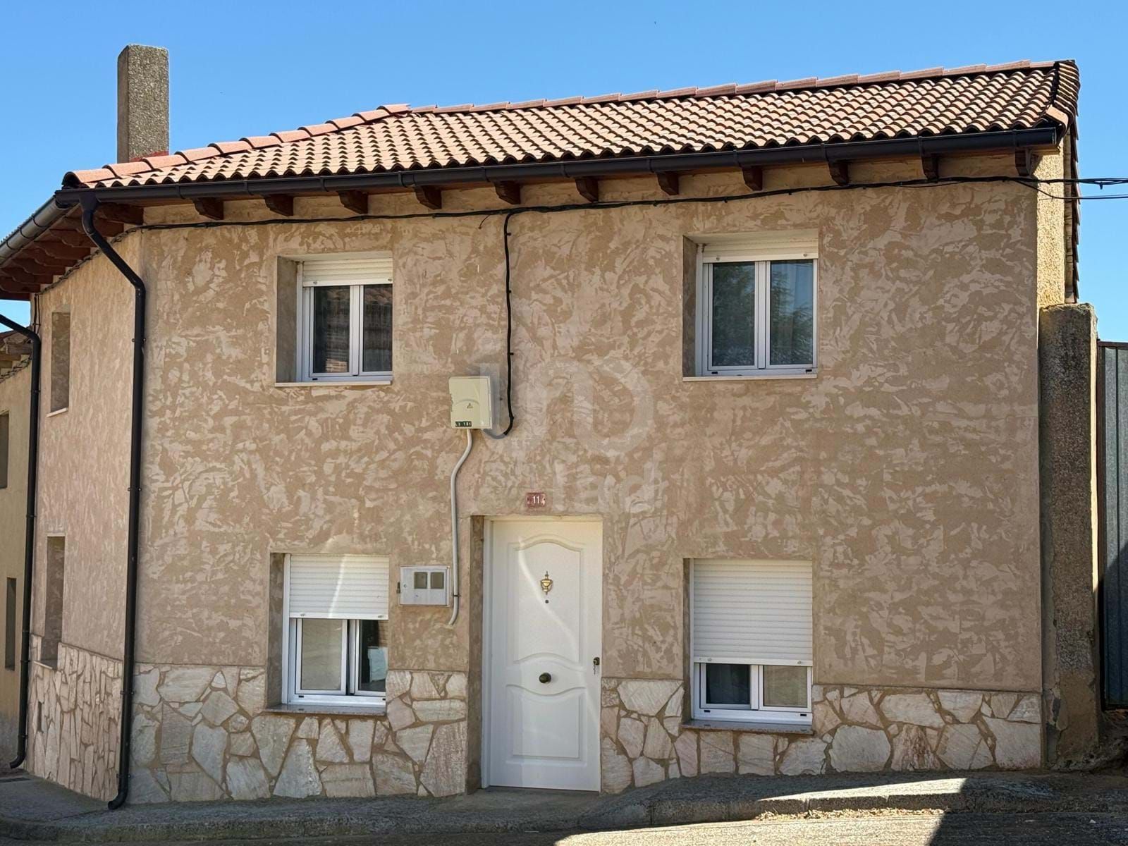 Vista exterior de Casa o xalet en venda en Santa Cristina de Valmadrigal
