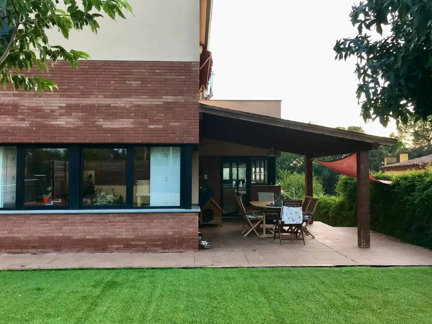 Terraza de Casa o chalet en venta en Santa Maria de Palautordera con Calefacción, Jardín privado y Terraza