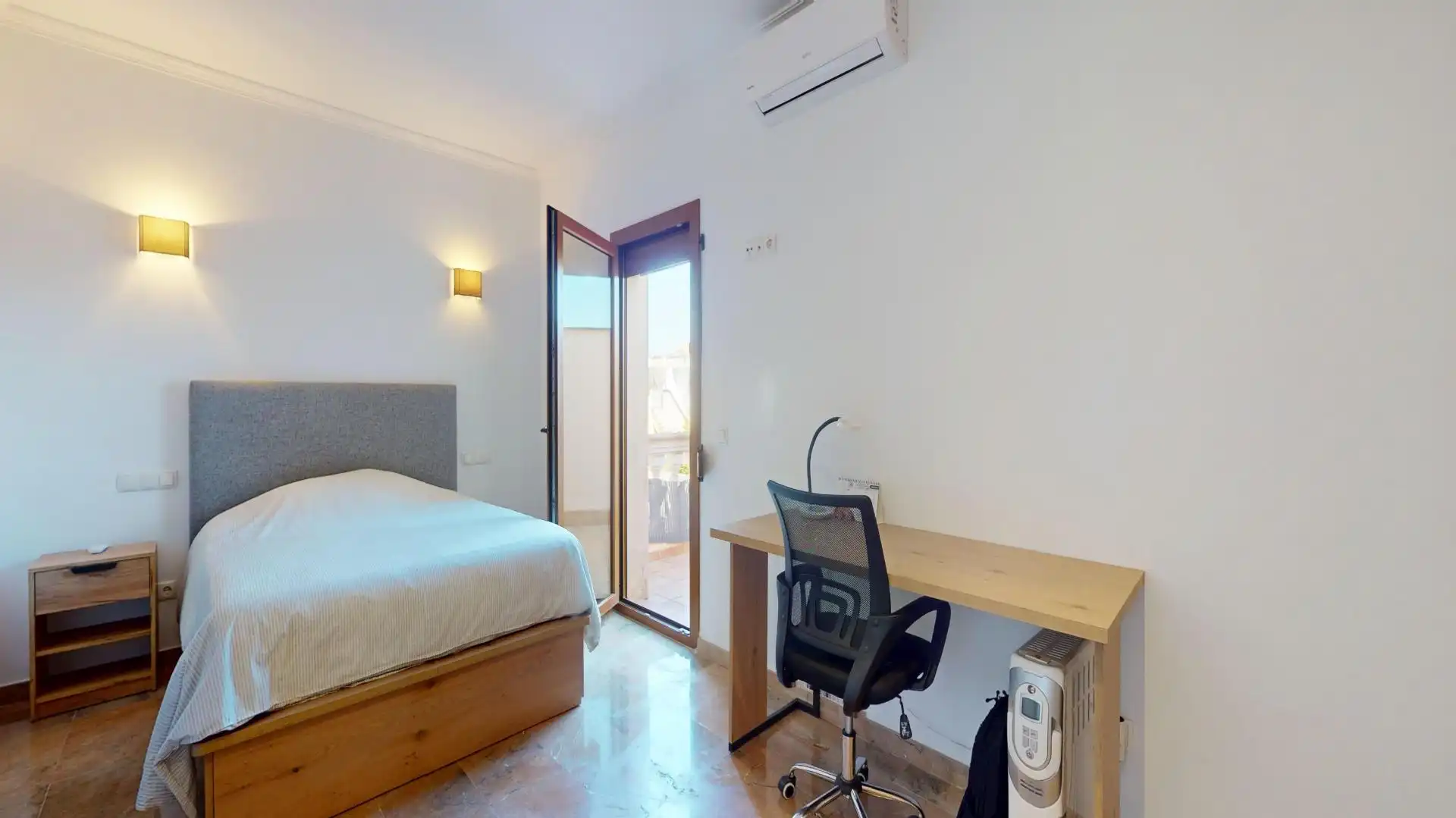 Dormitori de Casa o xalet en venda en  Palma de Mallorca amb Aire condicionat, Jardí privat i Piscina