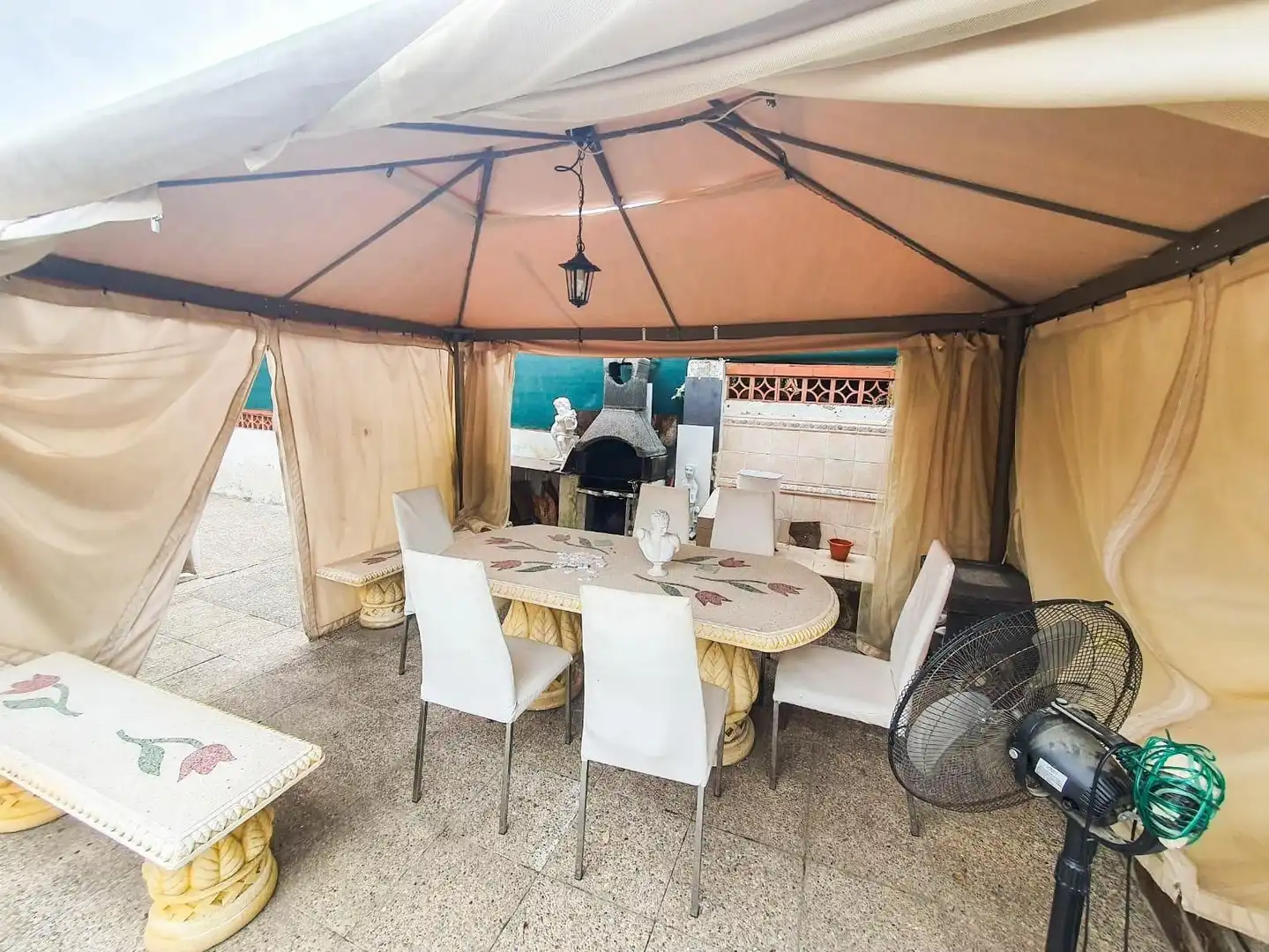 Terraza de Casa o chalet en venta en Esparreguera con Aire acondicionado, Jardín privado y Piscina
