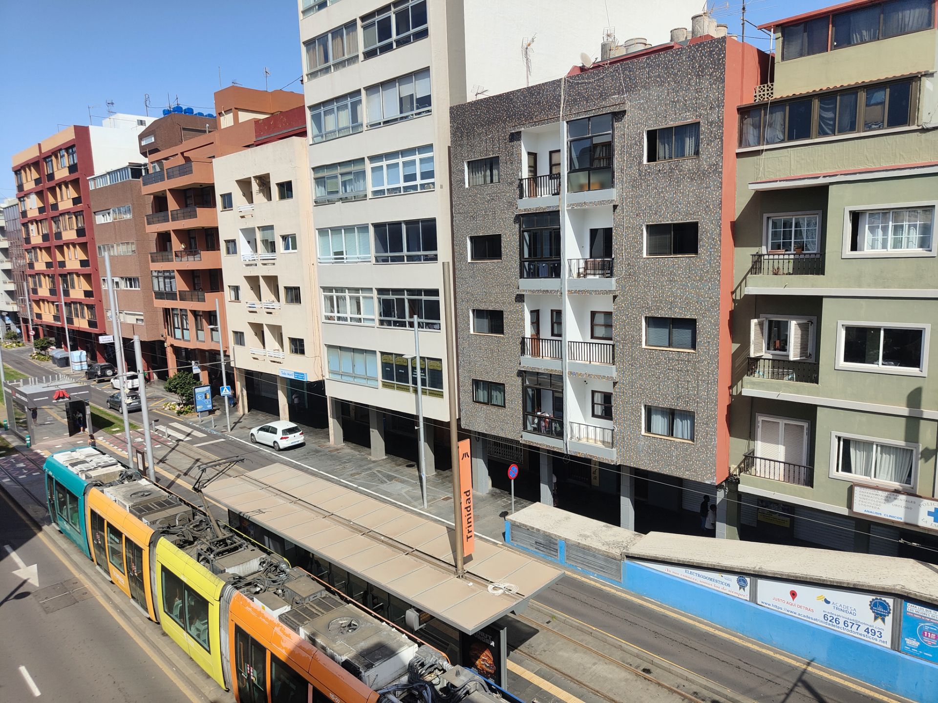 Vista exterior de Piso de alquiler en San Cristóbal de la Laguna con Amueblado, Lavadora y Microondas