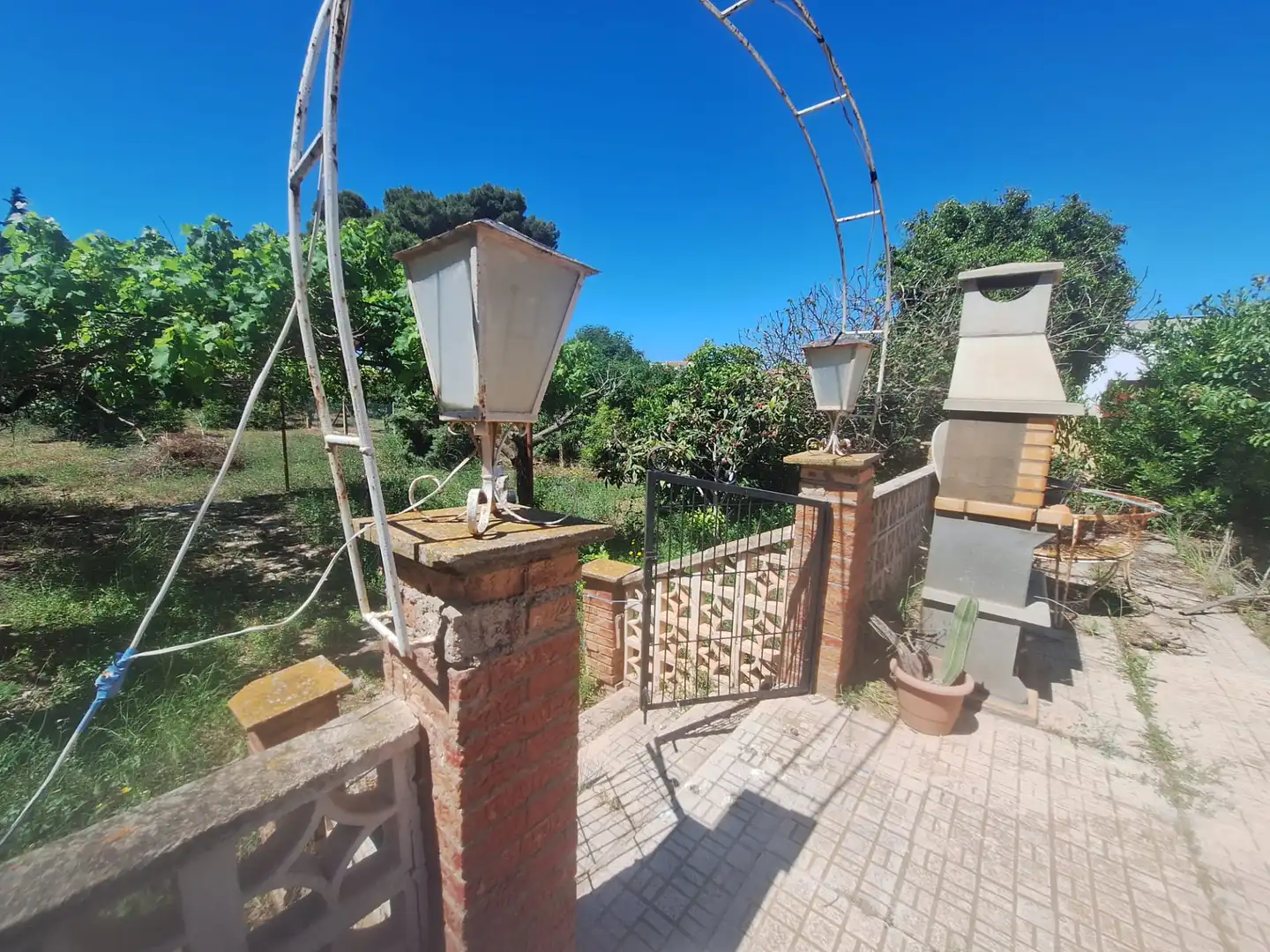 Jardín de Casa o chalet en venta en Cartagena con Aire acondicionado, Jardín privado y Amueblado