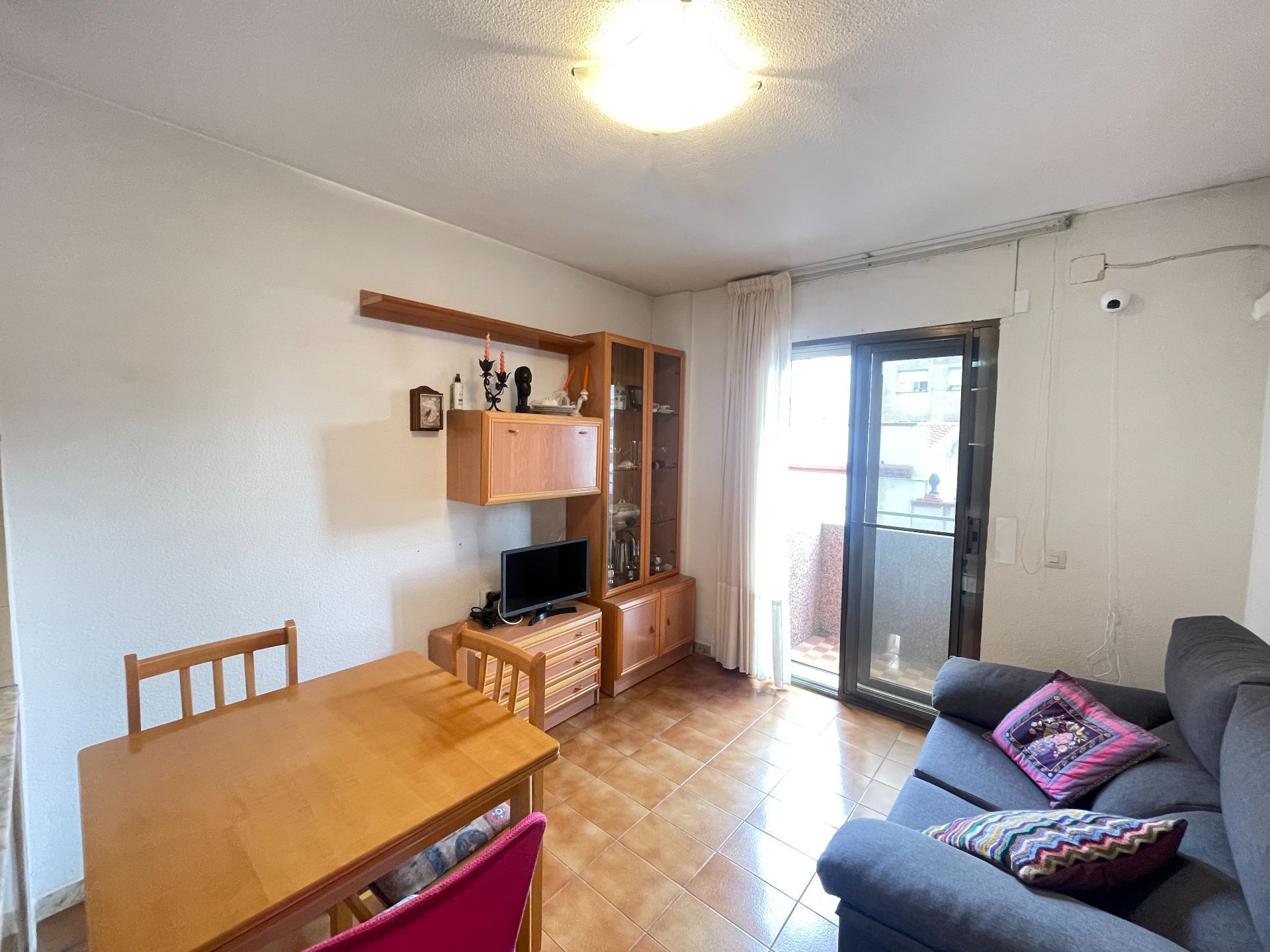 Sala d'estar de Pis en venda en Tortosa amb Aire condicionat i Moblat
