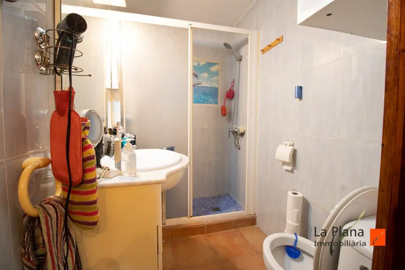 Baño de Casa adosada en venta en Mas de Barberans con Calefacción y Terraza