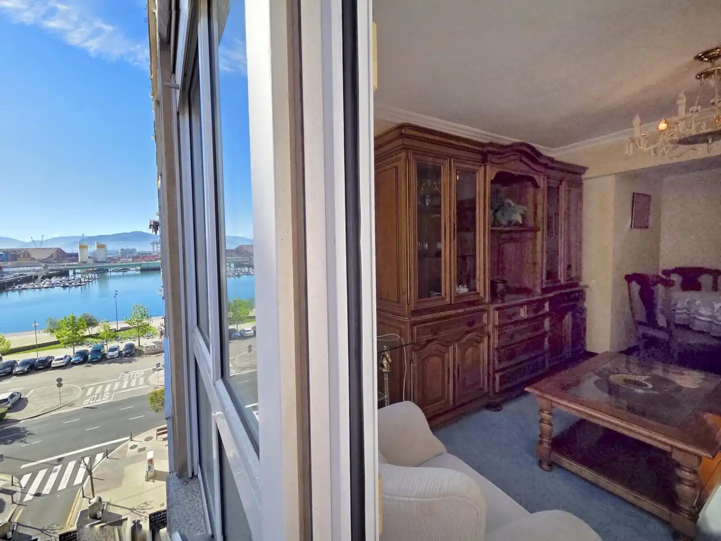 Living room of Flat for rent in Santander  with Heating and Furnished