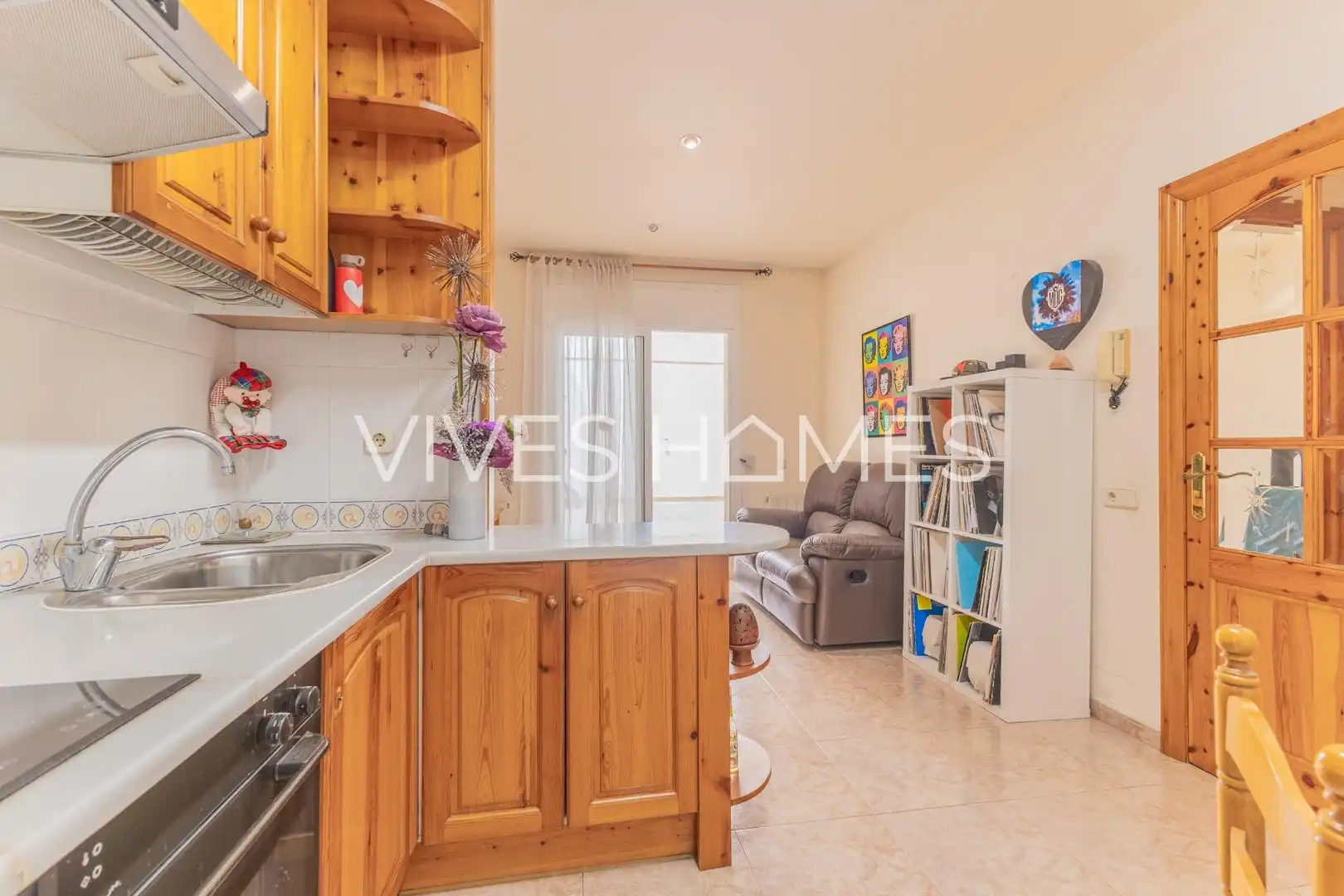 Kitchen of Houses for sale in Mataró  with Air Conditioner, Heating and Terrace