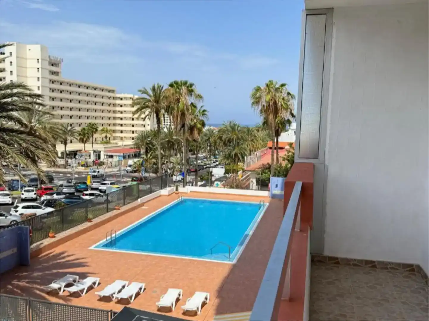 Piscina de Pis de lloguer en Arona amb Piscina i Moblat