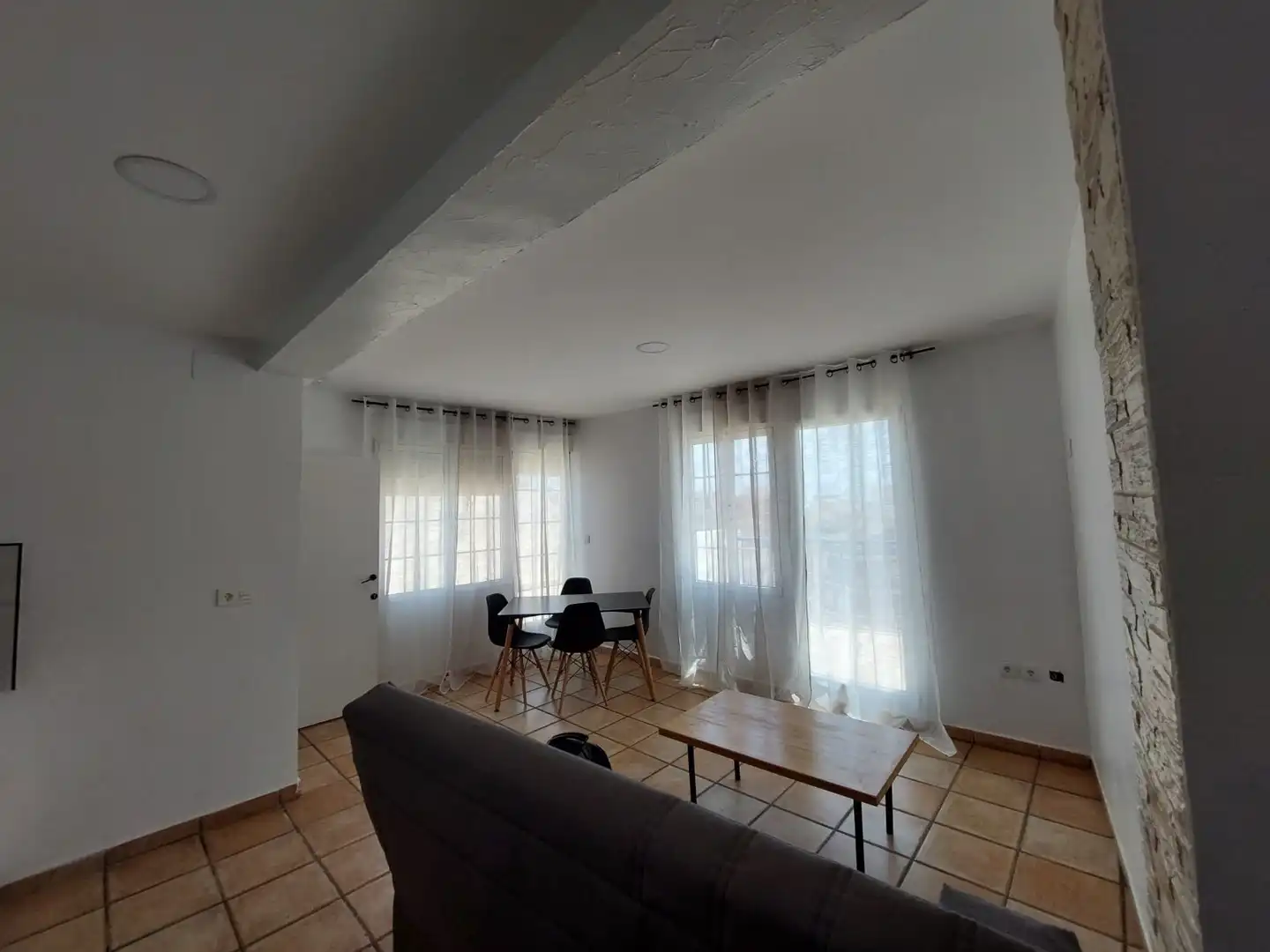 Sala de estar de Apartamento de alquiler en Guardamar del Segura con Aire acondicionado, Calefacción y Terraza