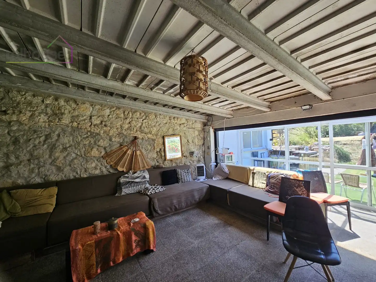 Sala d'estar de Finca rústica en venda en Andratx amb Terrassa, Piscina i Balcó