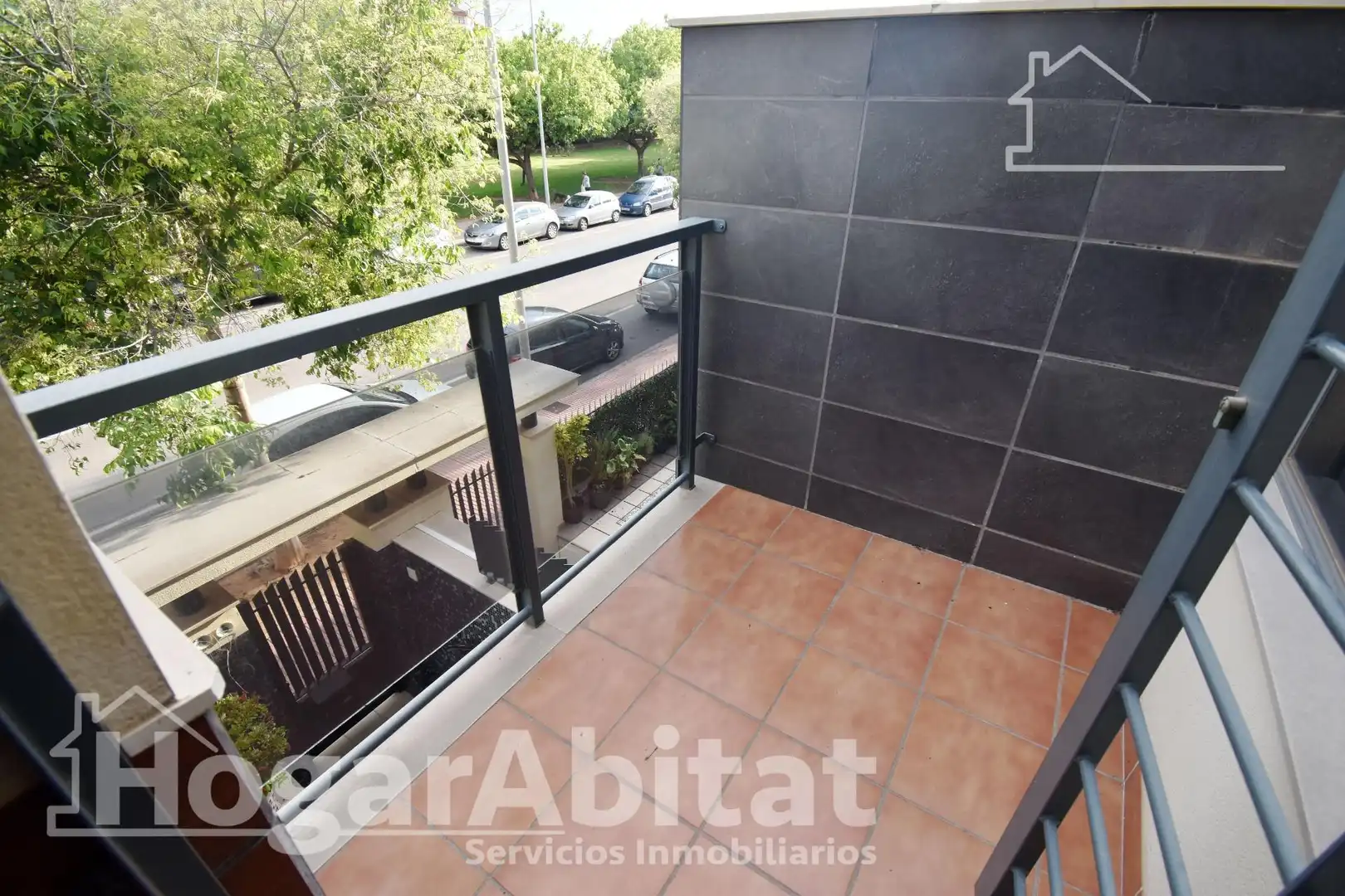 Balcony of Detached homes for sale in Castellón de la Plana / Castelló de la Plana  with Air Conditioner, Terrace and Balcony