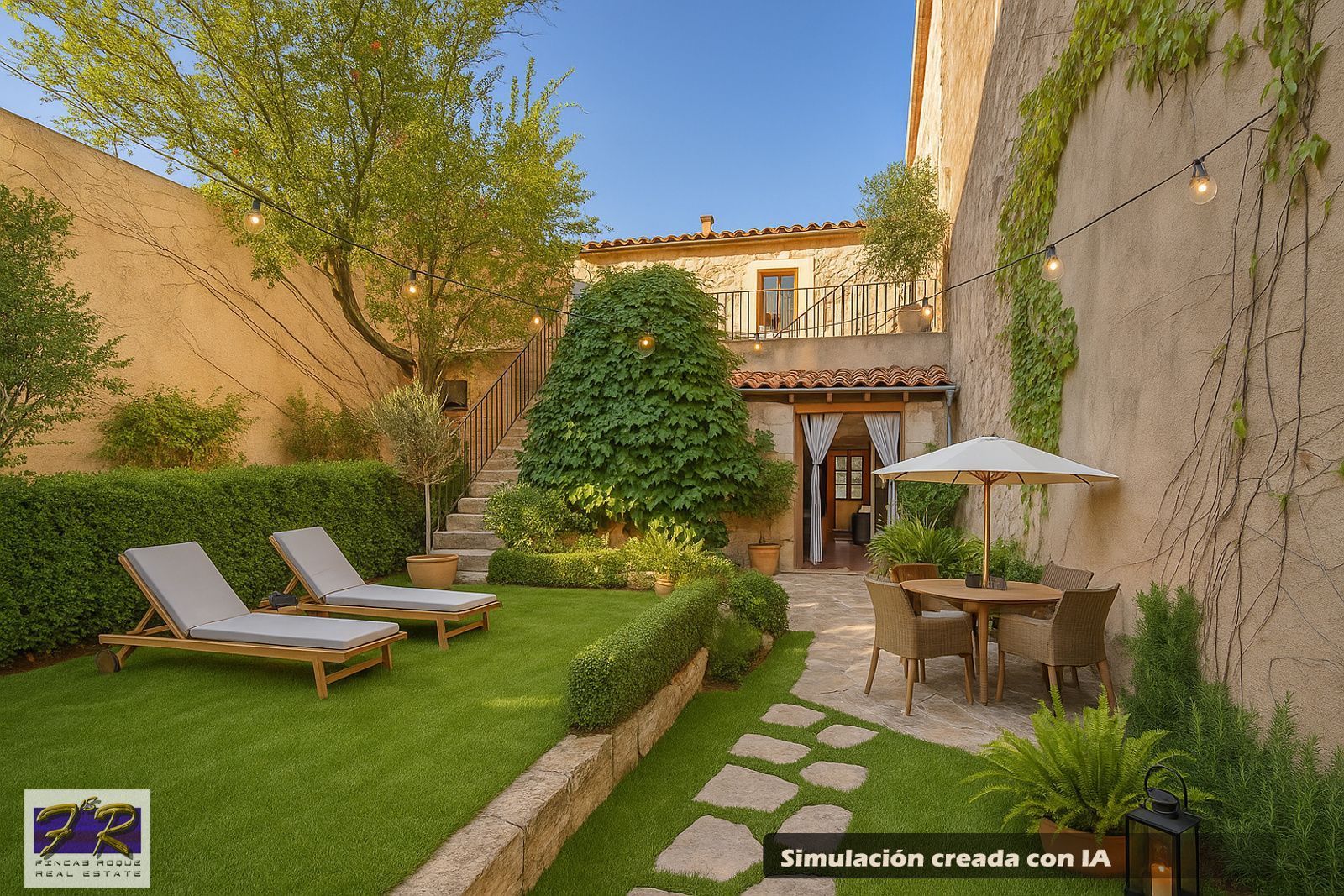 Jardí de Casa o xalet en venda en Santa Margalida amb Terrassa, Traster i Moblat