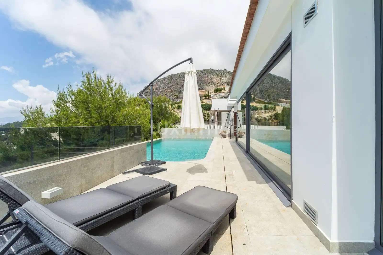 Terraza de Casa o chalet en venta en Altea con Aire acondicionado, Calefacción y Jardín privado