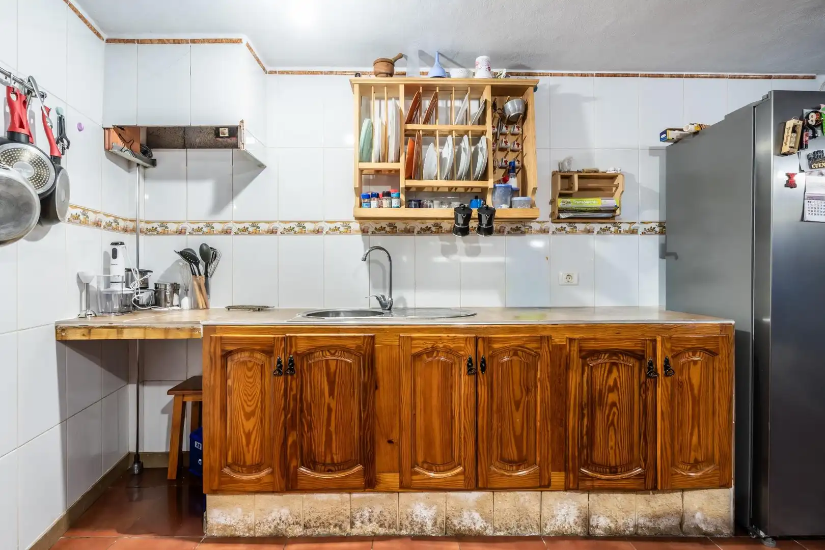 Cocina de Casa adosada en venta en El Tanque con Trastero, Amueblado y Balcón