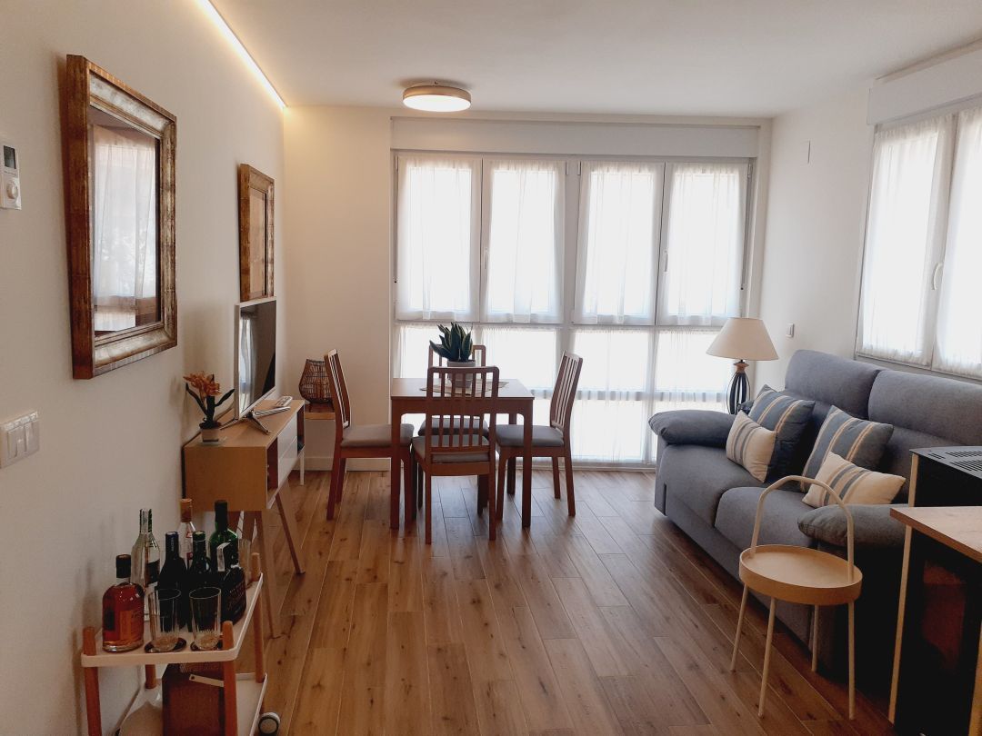 Living room of Flat to rent in Ezcaray  with Heating, Private garden and Terrace
