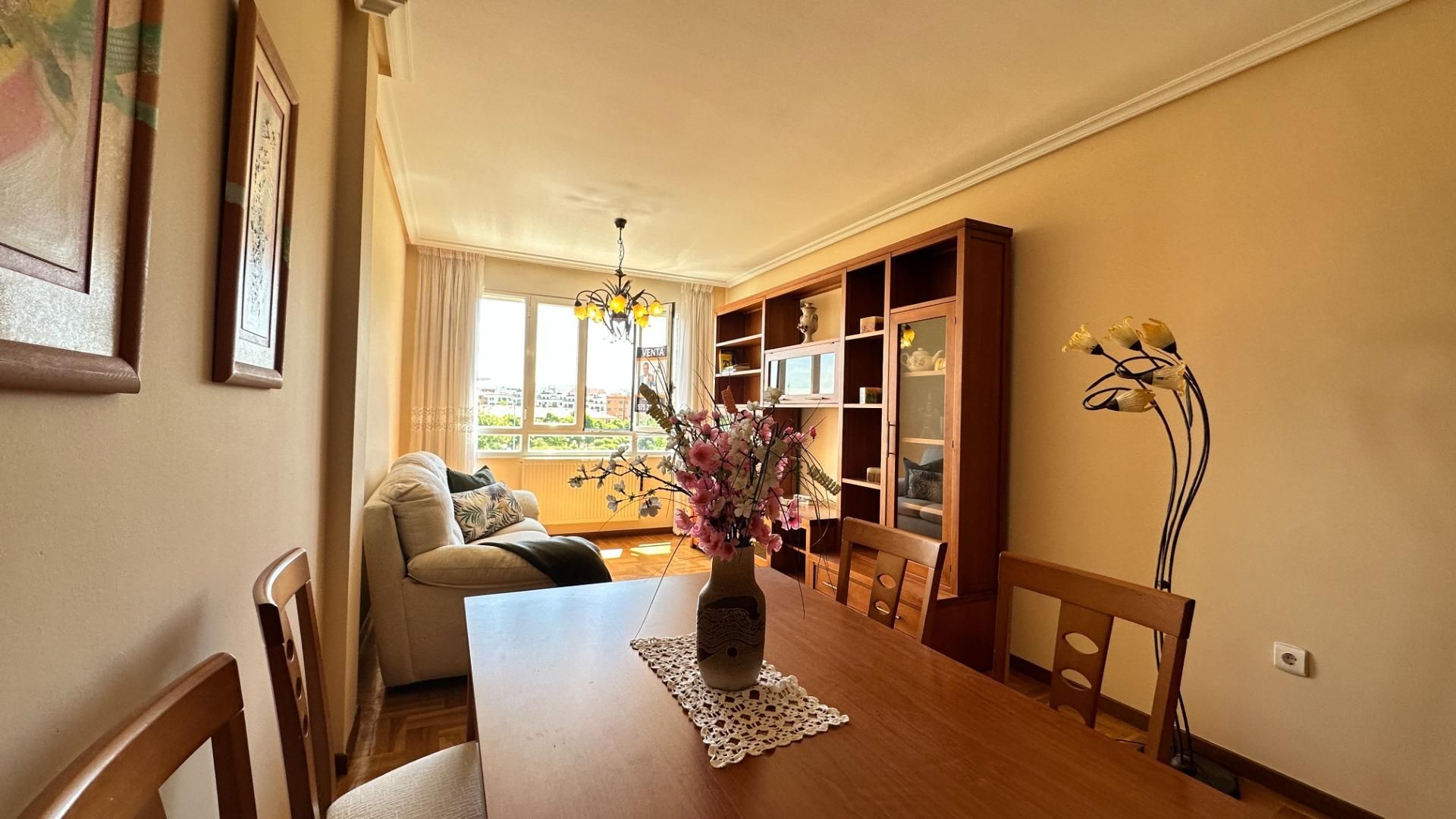Living room of Flat for sale in Soria Capital   with Heating, Private garden and Parquet flooring